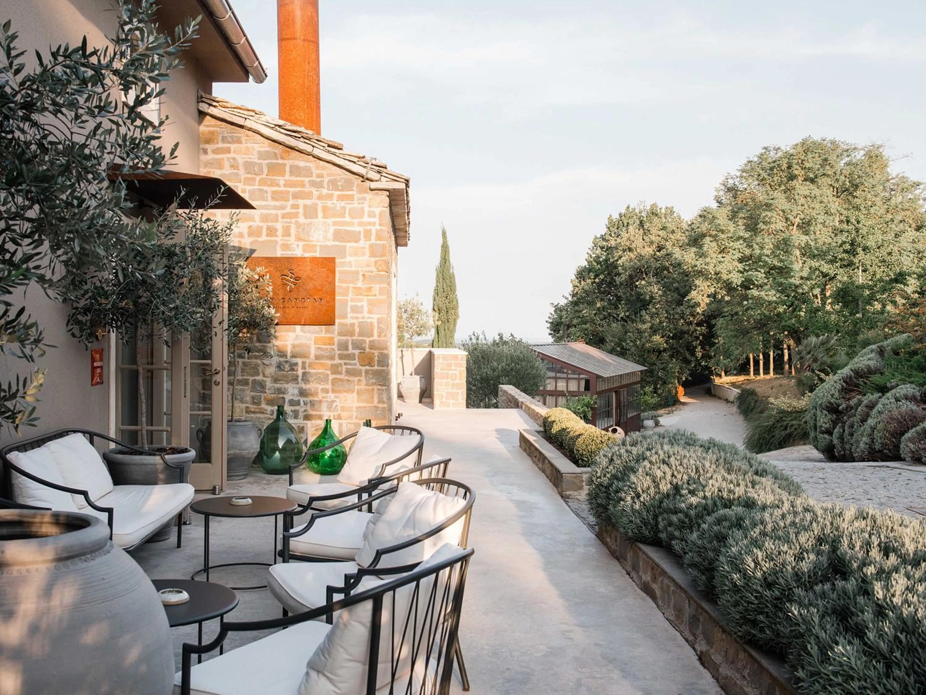 Patio in San Canzian Hotel & Residences - Small Luxury Hotels of the World