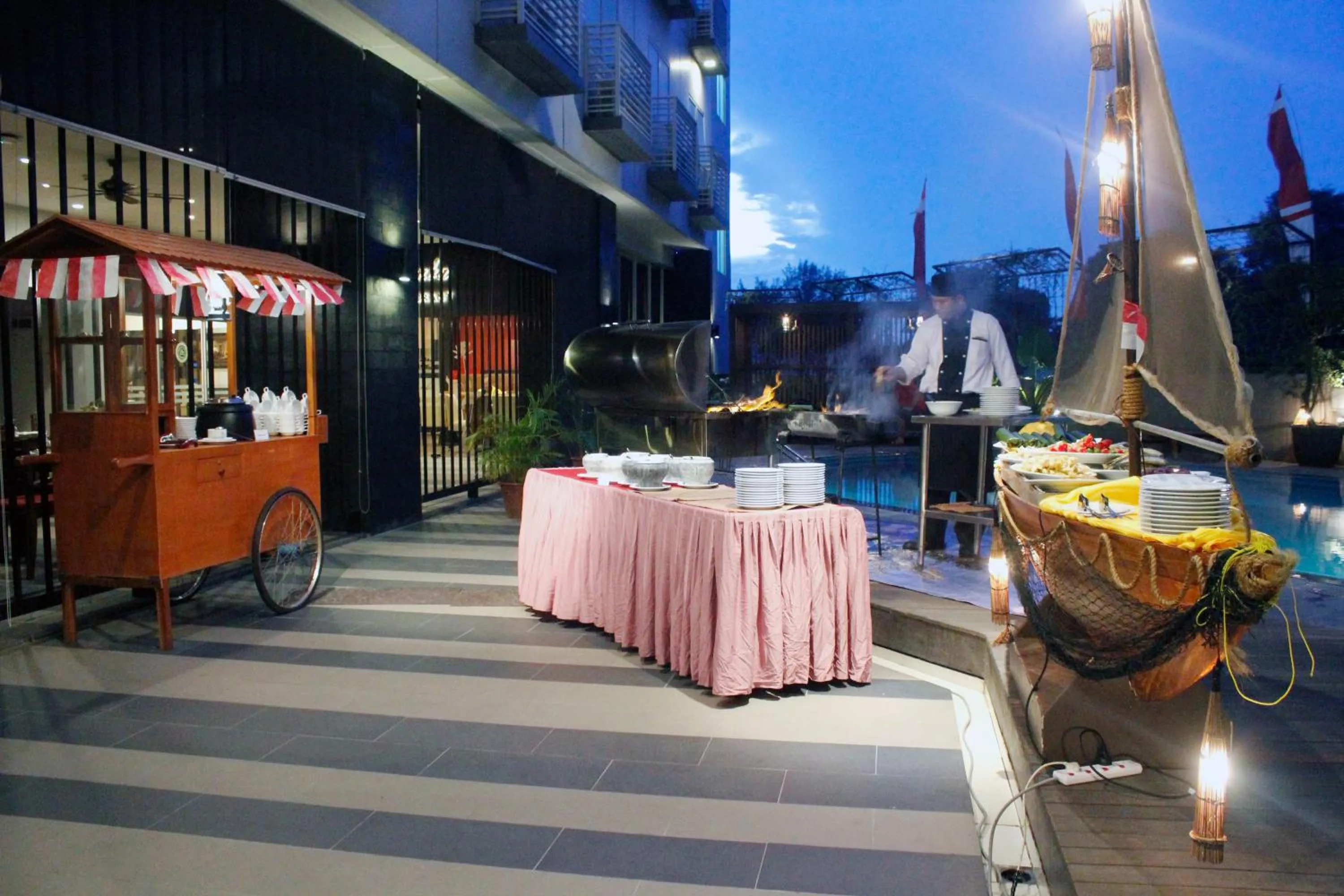 Restaurant/places to eat in Nagoya Mansion Hotel and Residence