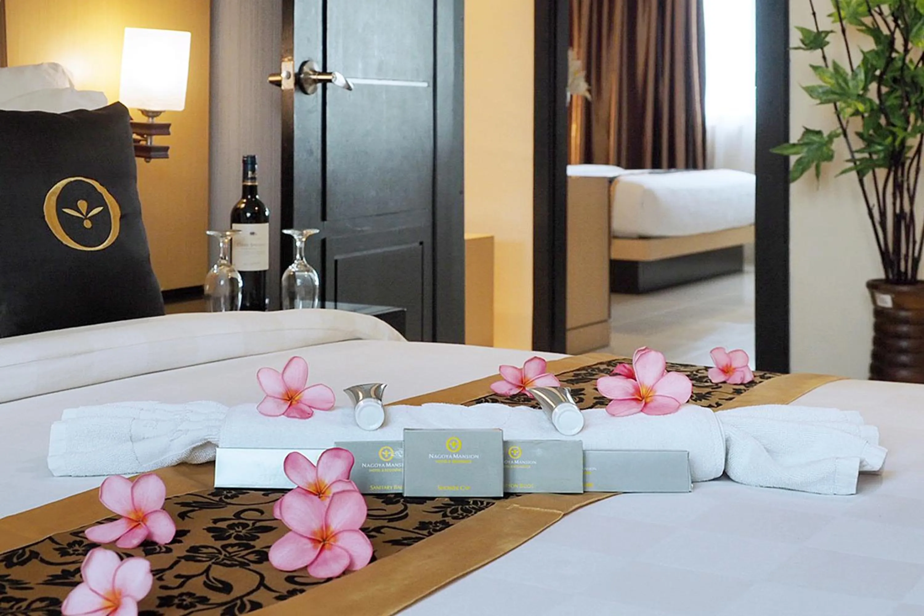 Bedroom, Bed in Nagoya Mansion Hotel and Residence