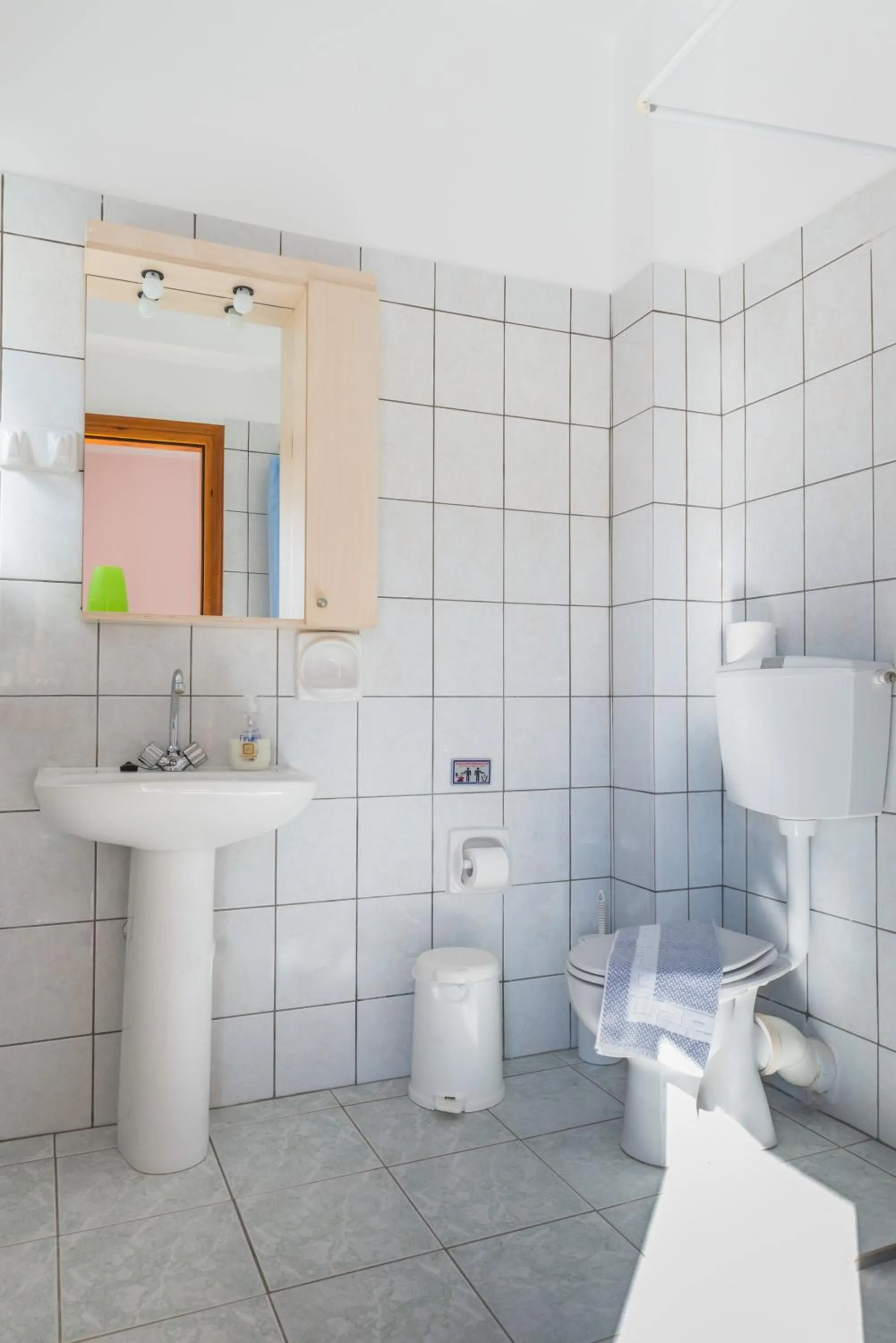 Bathroom in Arsinoi Studios and Apartments
