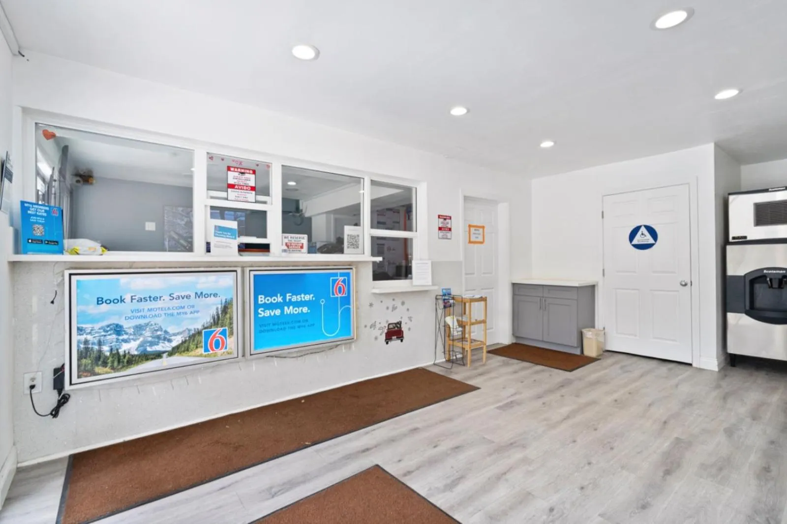 Lobby or reception in Motel 6-Big Bear Lake, CA