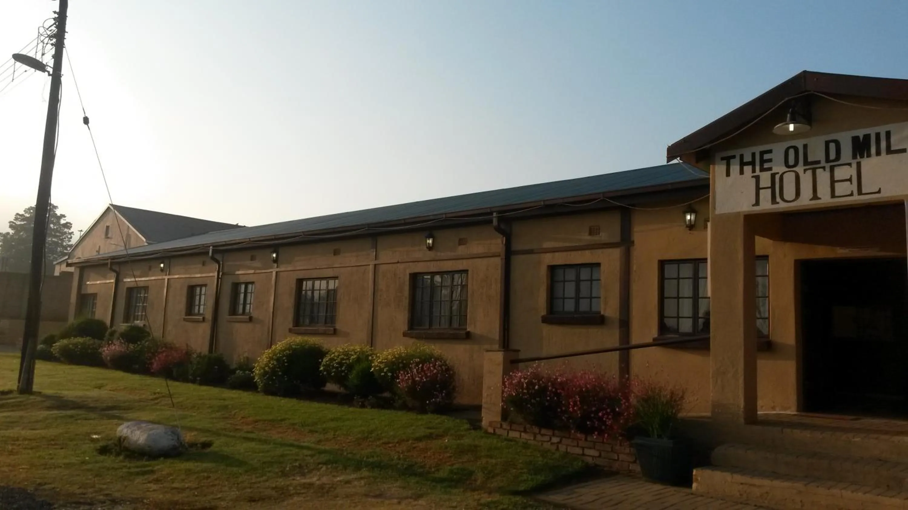 Facade/entrance in The Old Mill Hotel