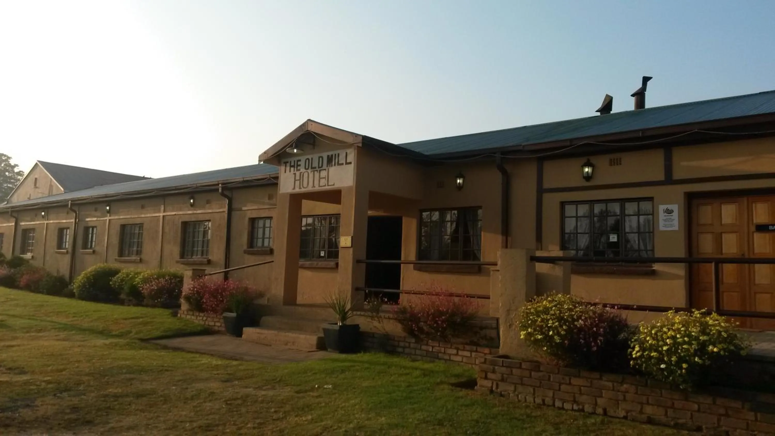 Facade/entrance in The Old Mill Hotel