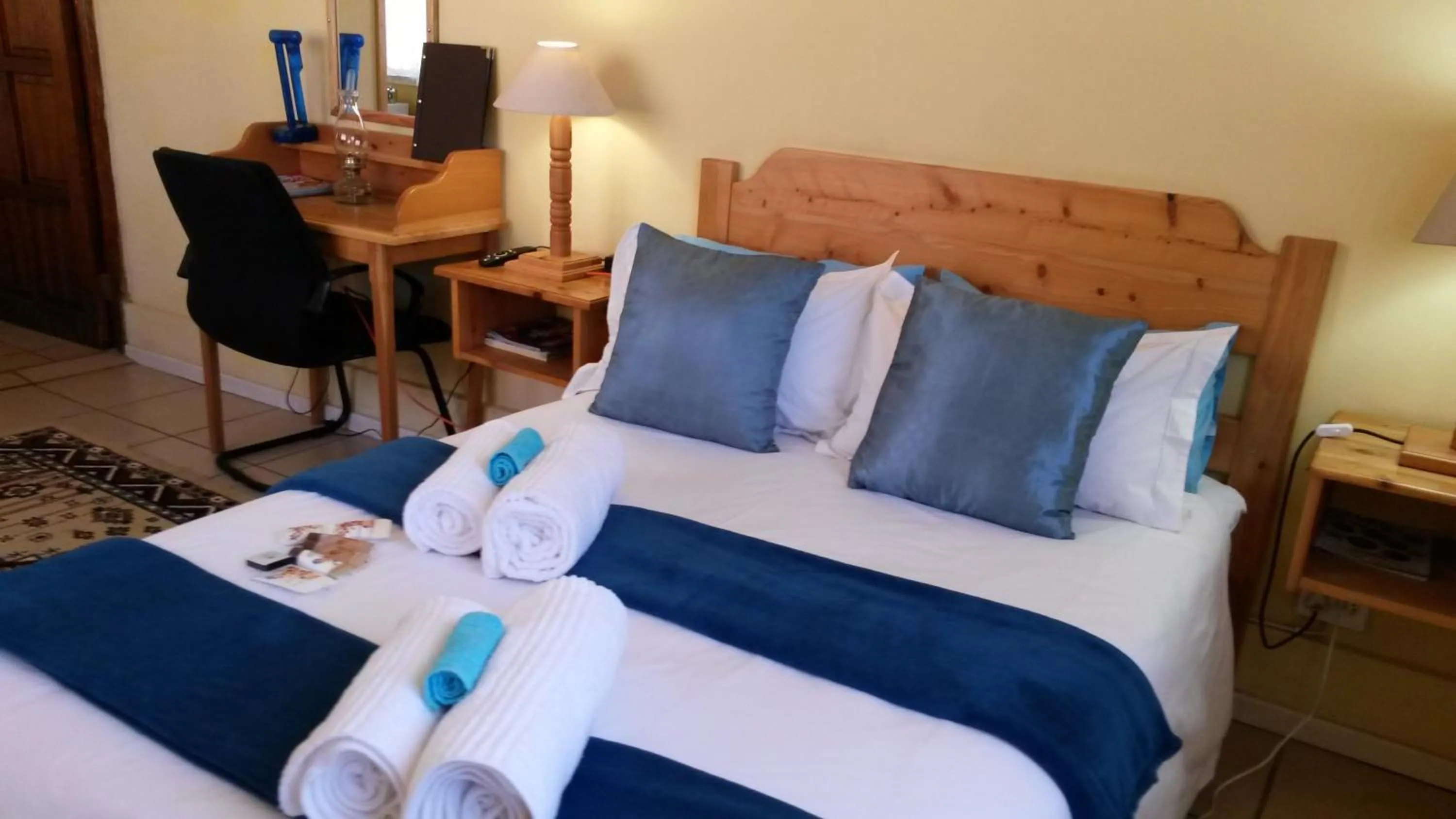 Bed in The Old Mill Hotel