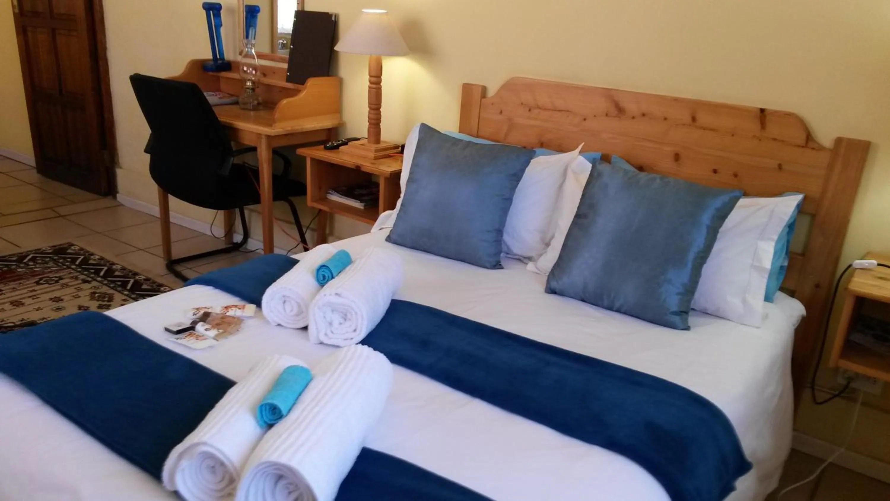 Bed in The Old Mill Hotel