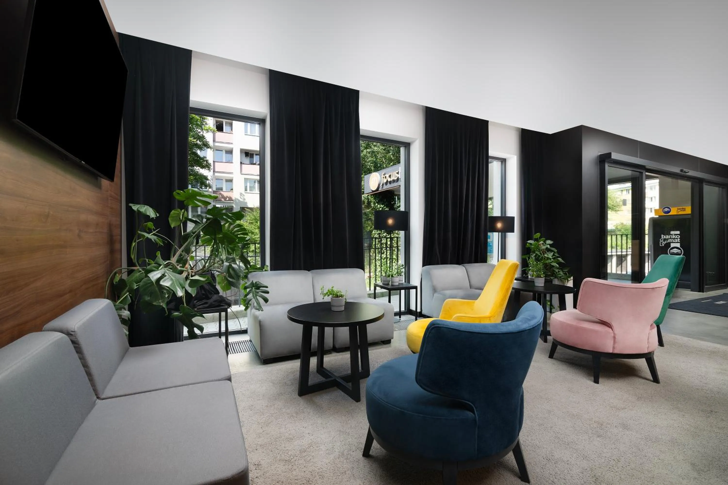 Lobby or reception in Focus Hotel Premium Lublin