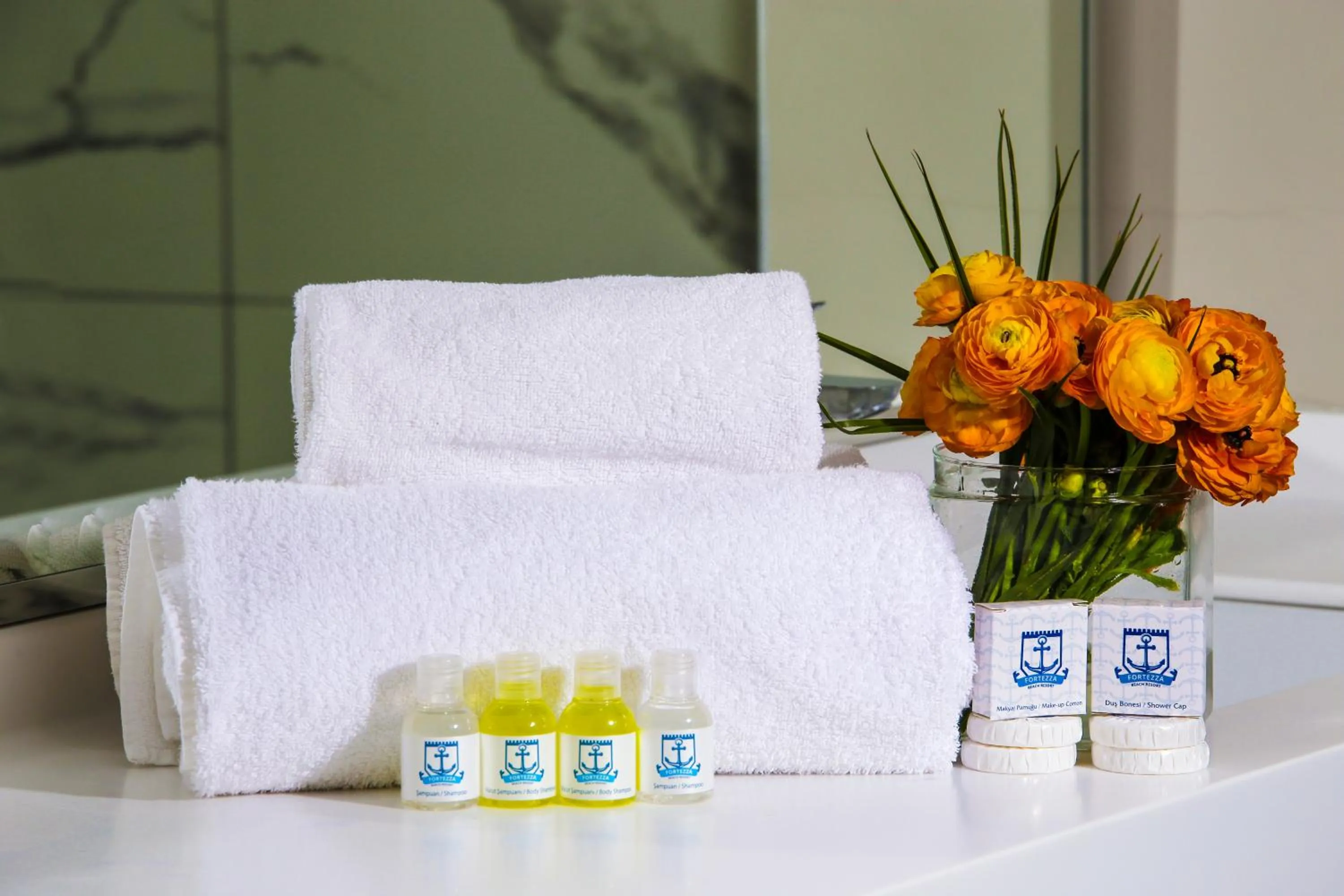Bathroom in Fortezza Beach Resort