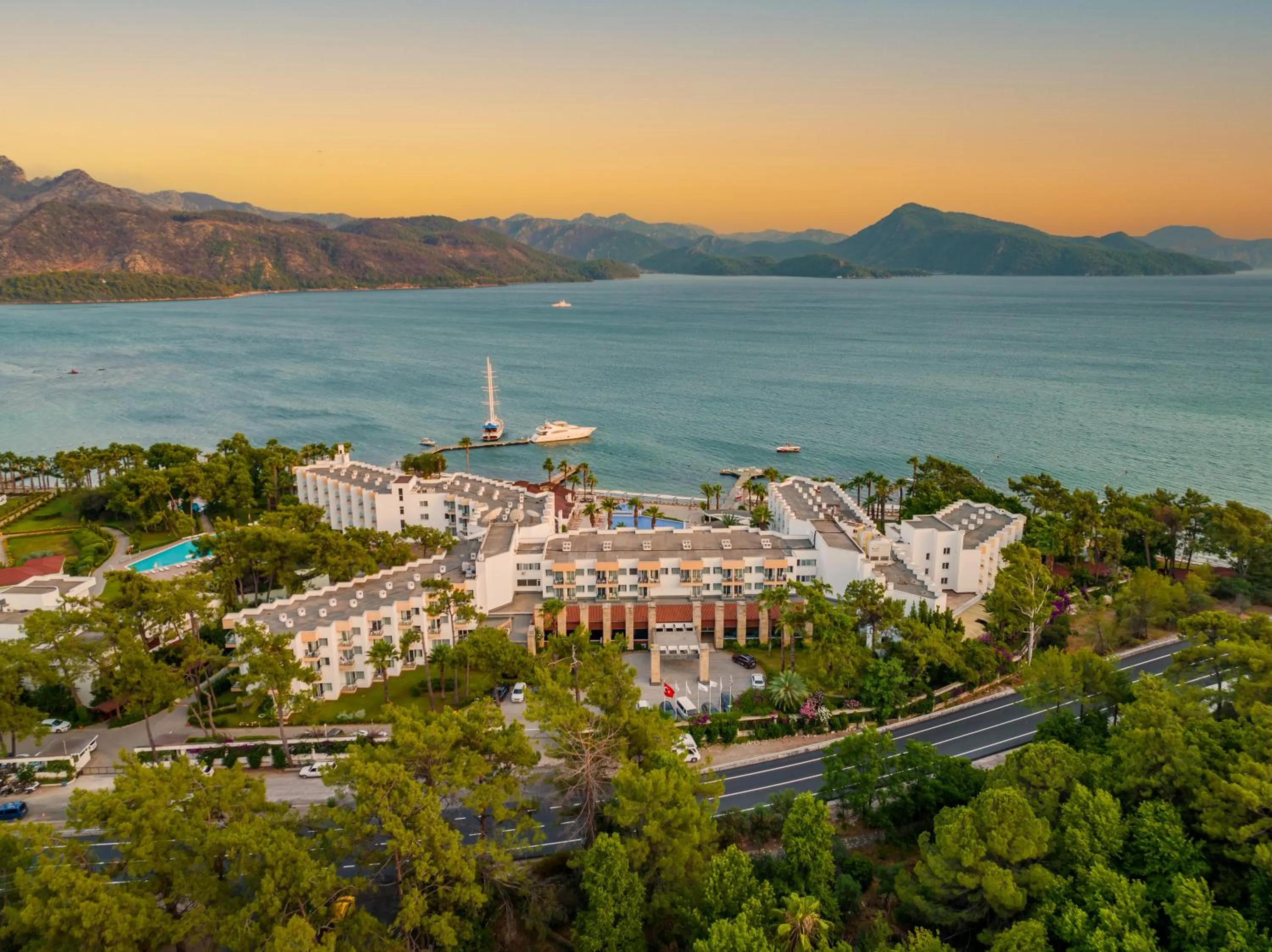 Natural landscape in Fortezza Beach Resort