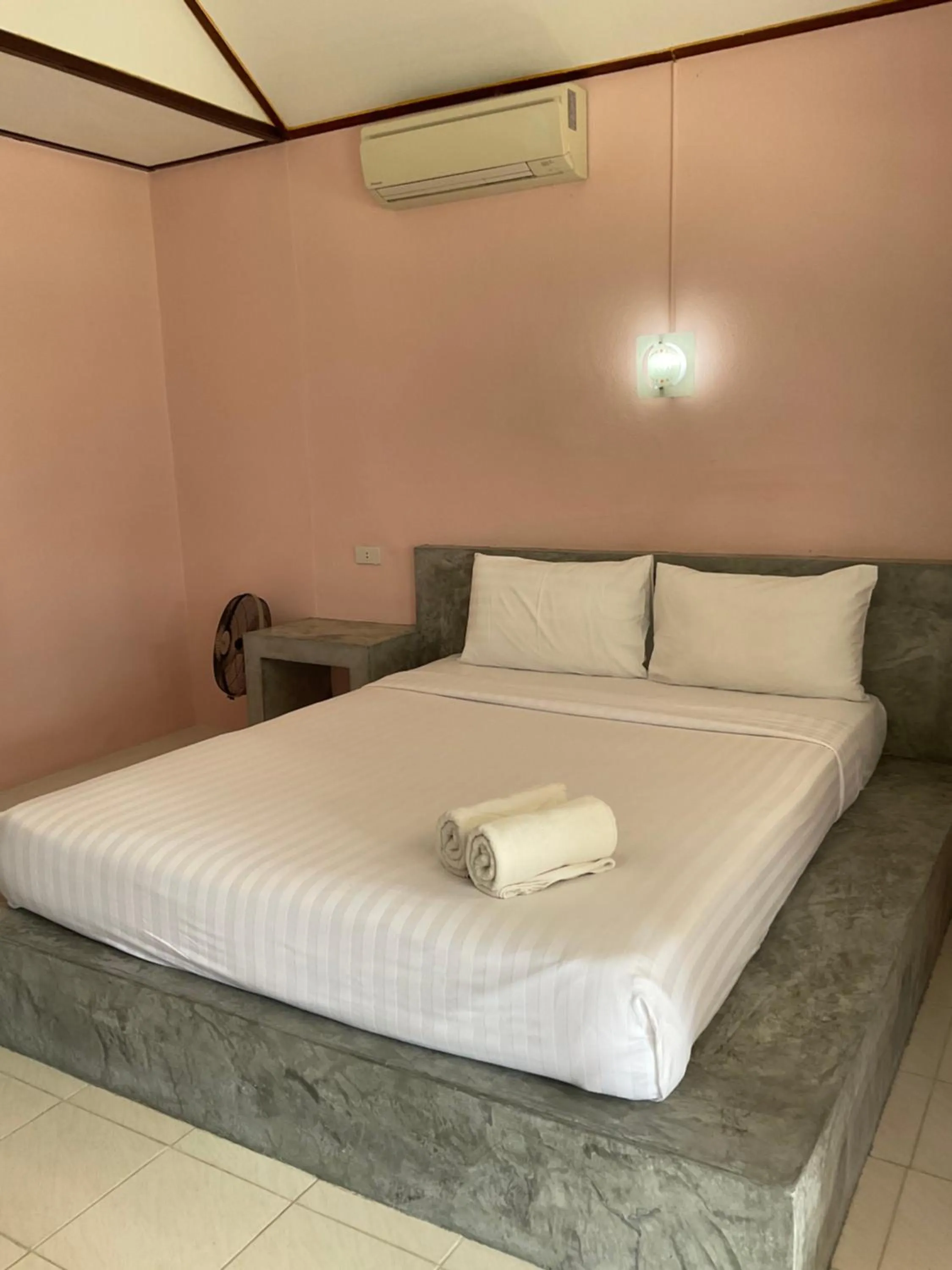 Bed in Island Spa Resort