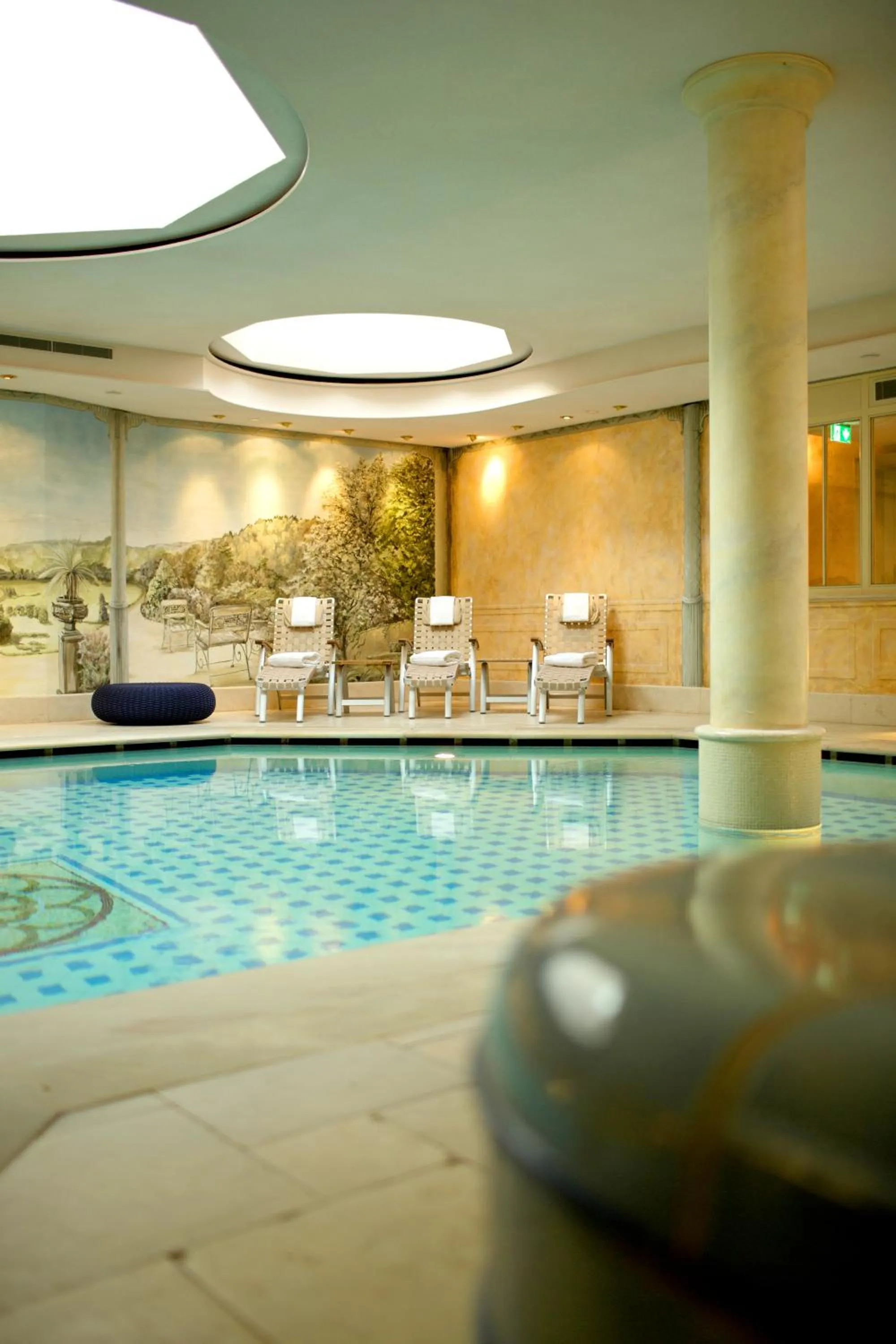 Swimming pool in Appartementhaus Lüüvhoog