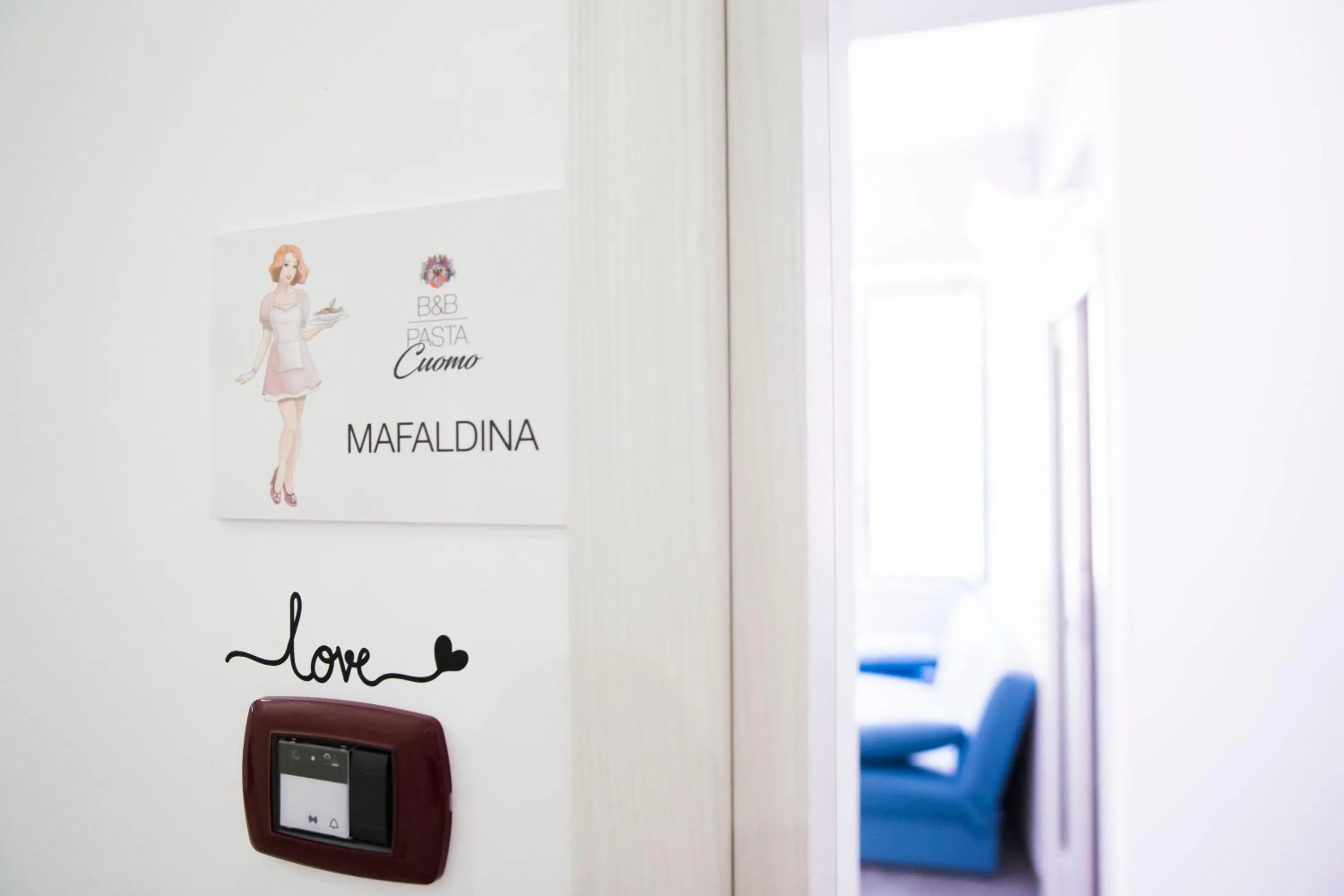 Logo/Certificate/Sign in b&b Pasta Cuomo