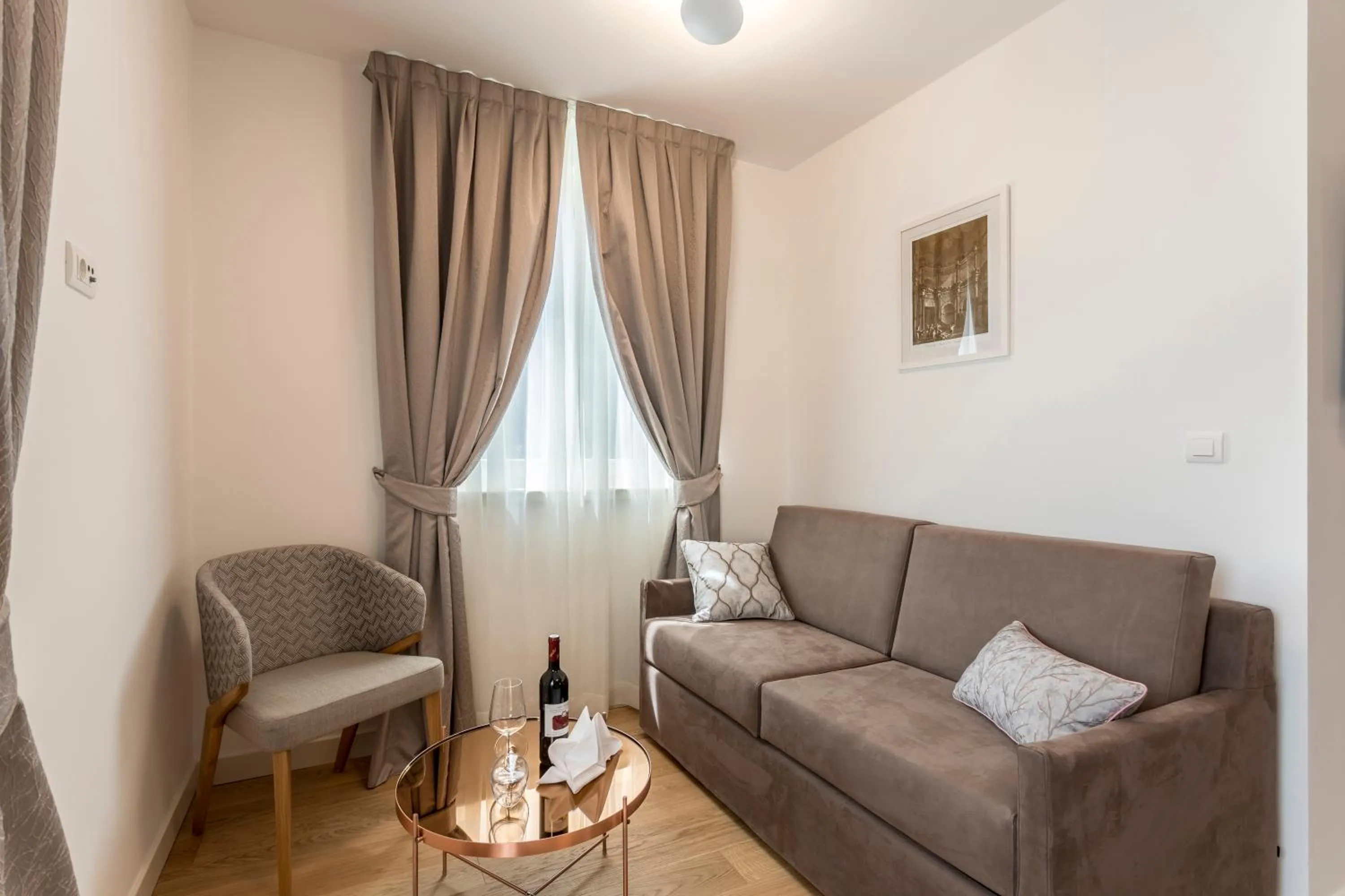 Seating area in Residence Stine