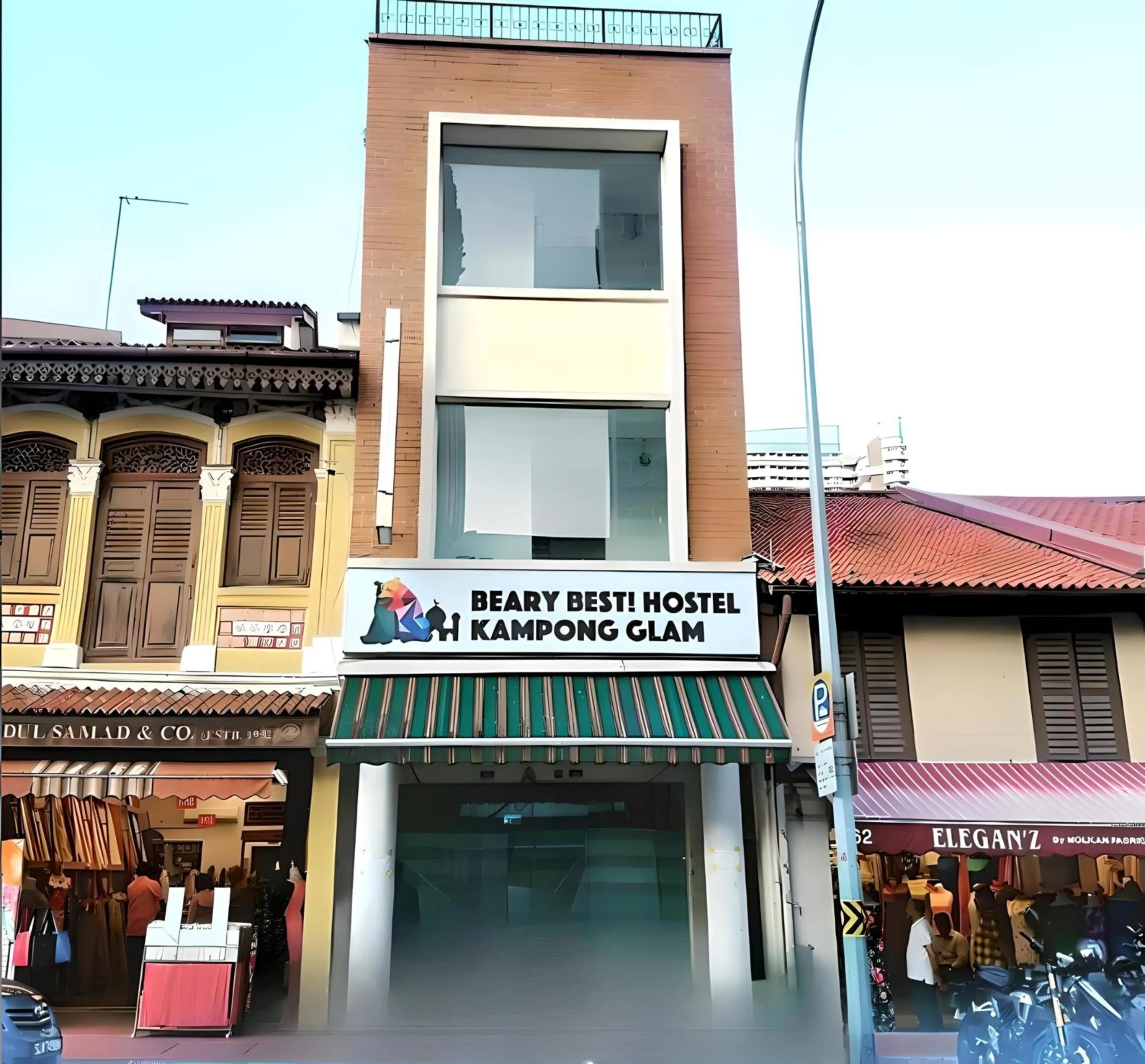 Property building in Beary Best! Hostel Kampong Glam