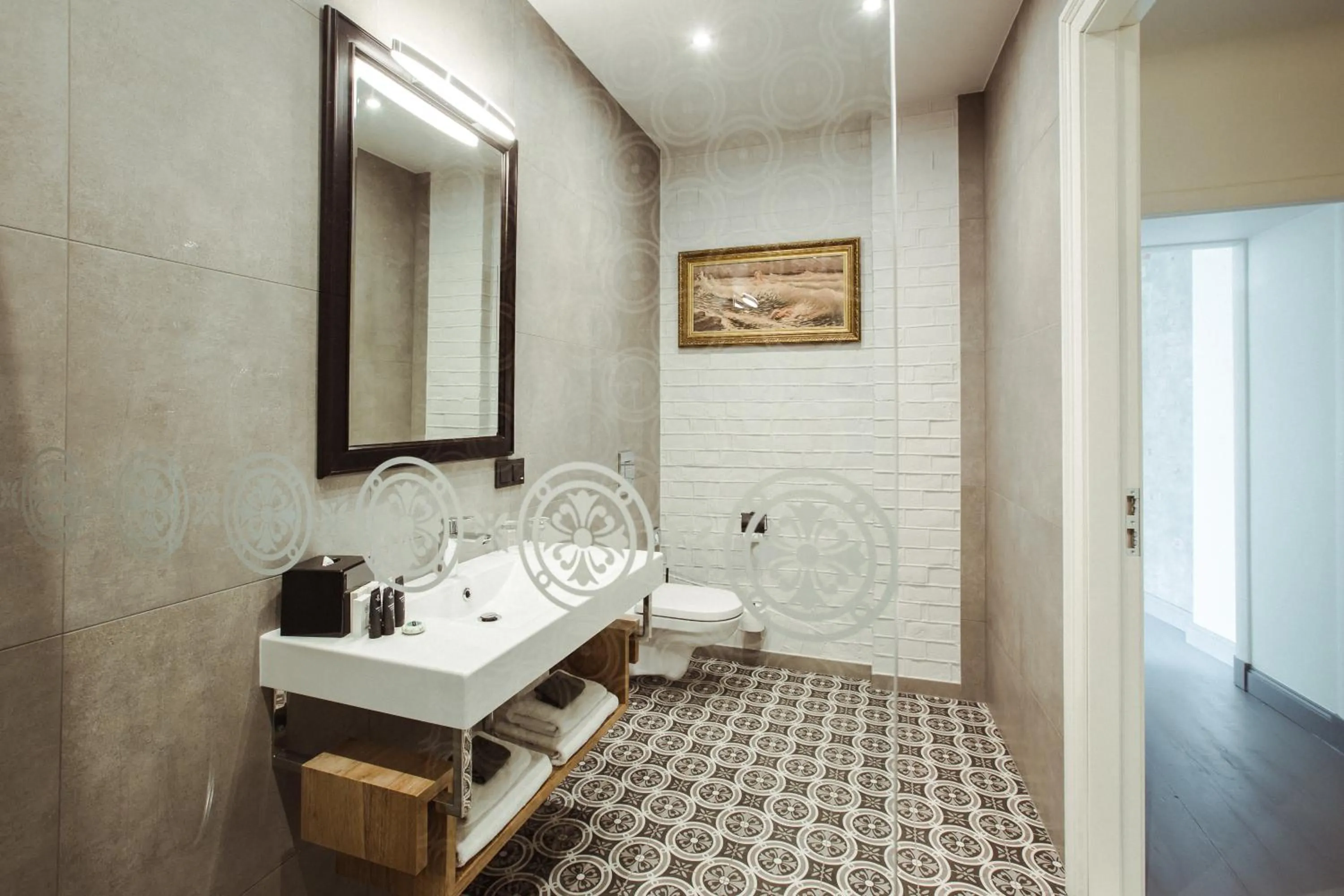 Bathroom in Art Hotel Roma