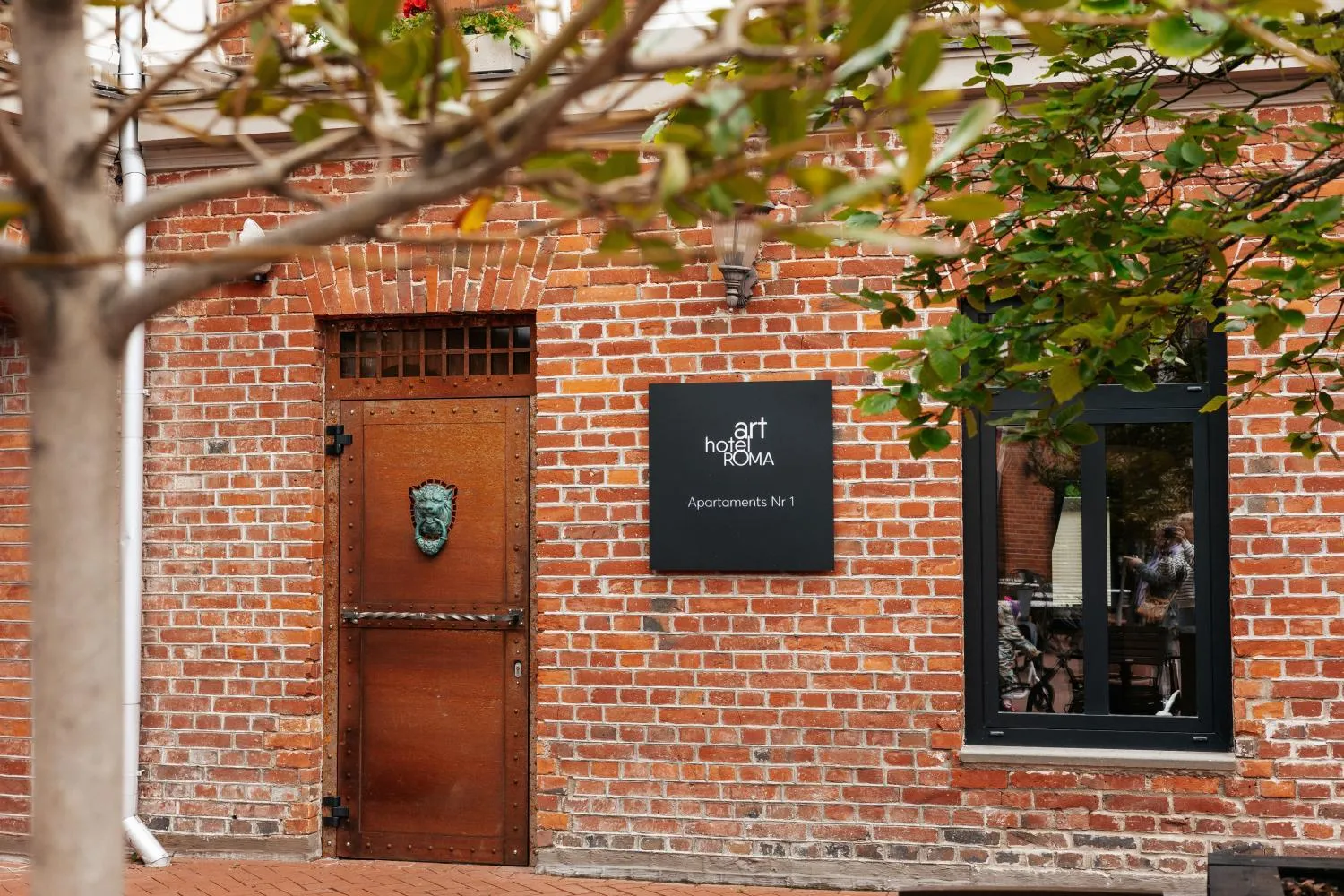 Property building in Art Hotel Roma