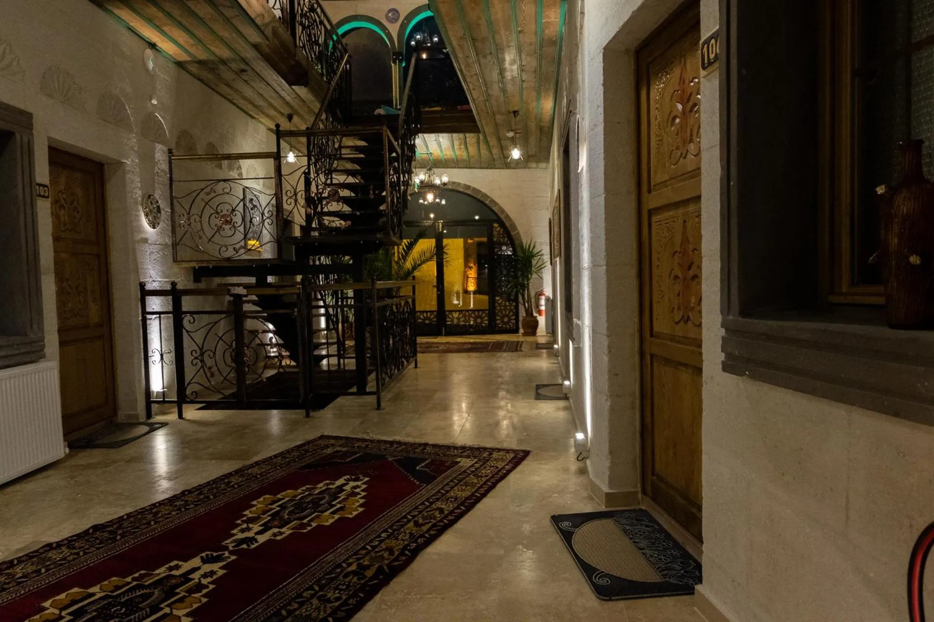 Facade/entrance in Grand Elite Cave Suites