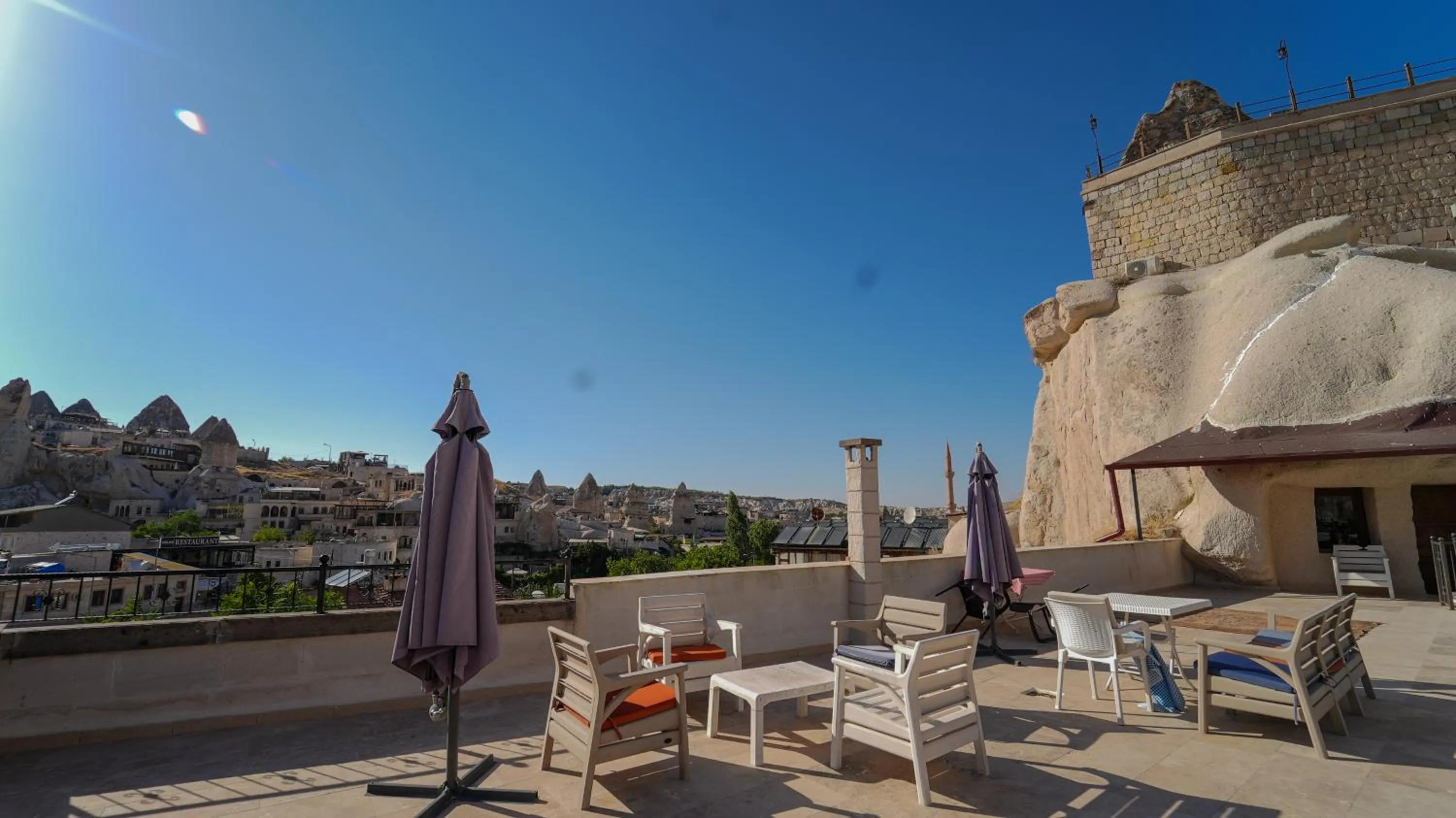 Balcony/Terrace in Grand Elite Cave Suites