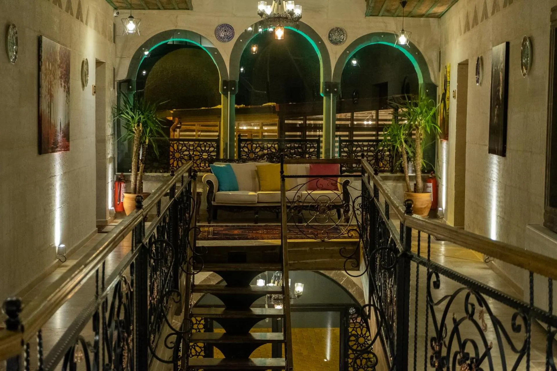 Balcony/Terrace in Grand Elite Cave Suites