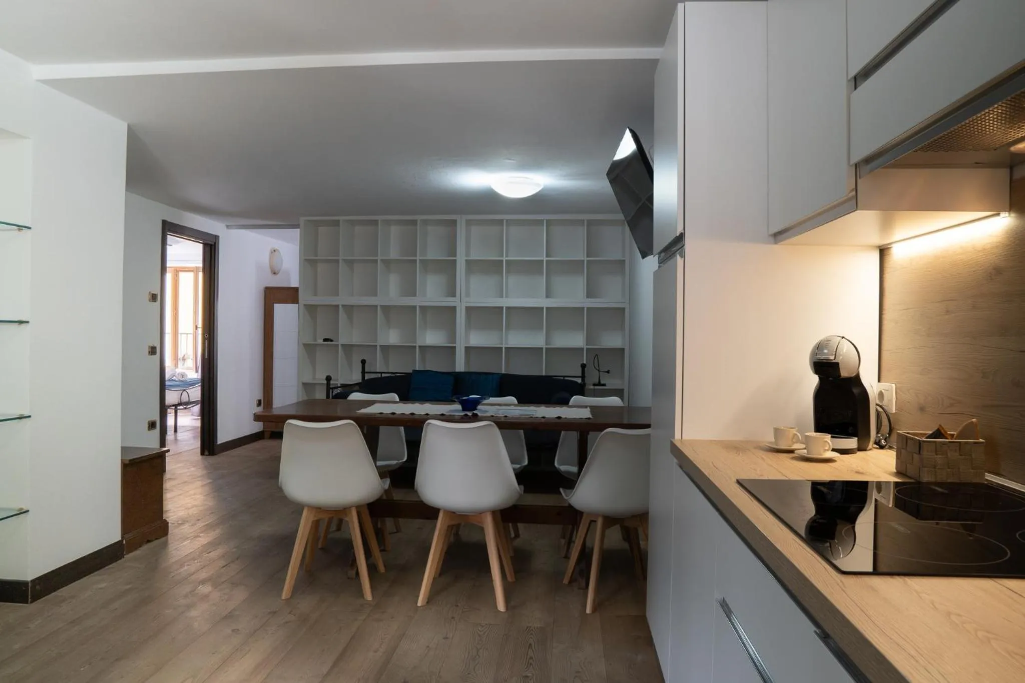 Kitchen or kitchenette in Casa Canarino