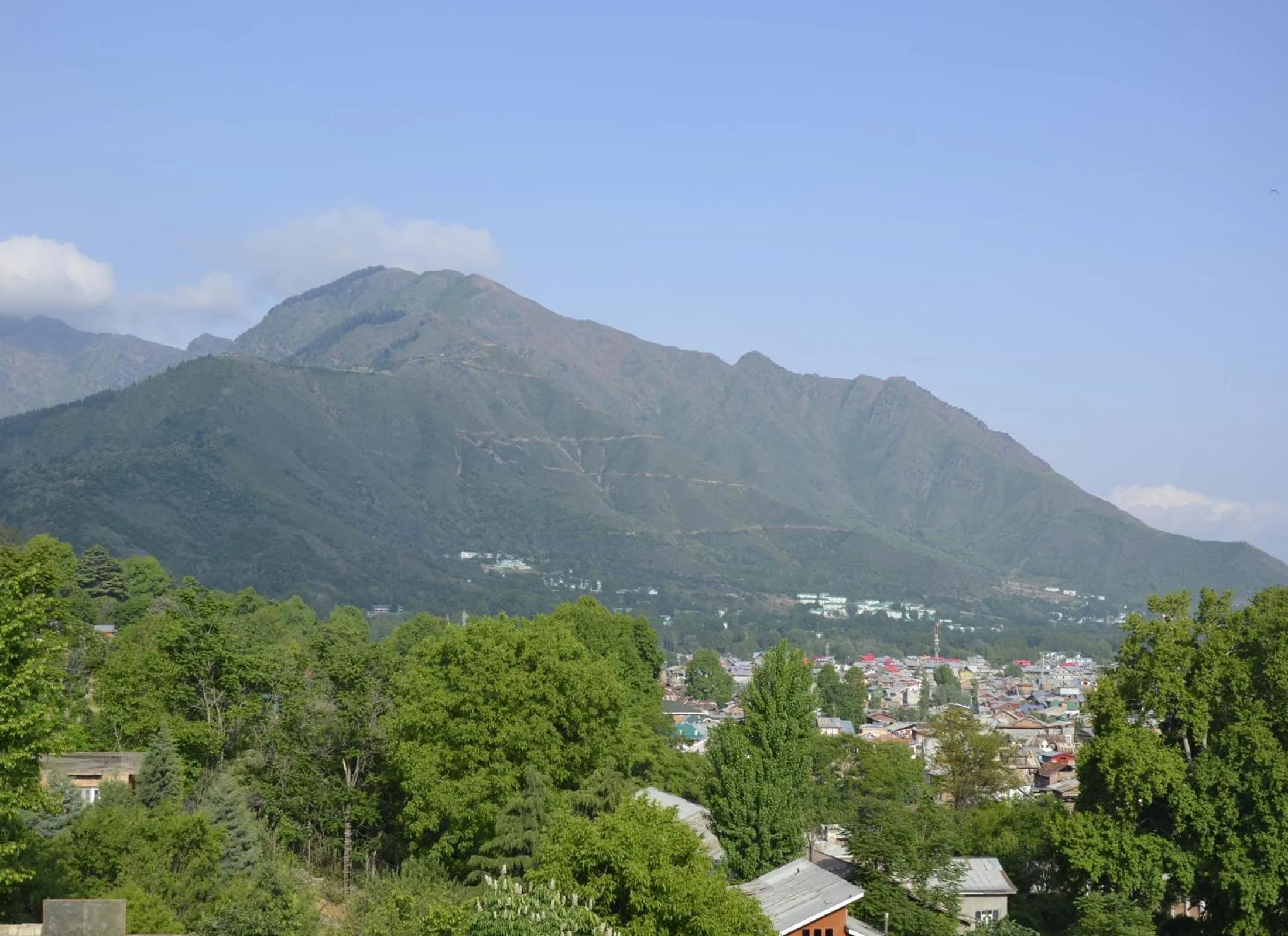 Mountain view in Golden Tulip Srinagar