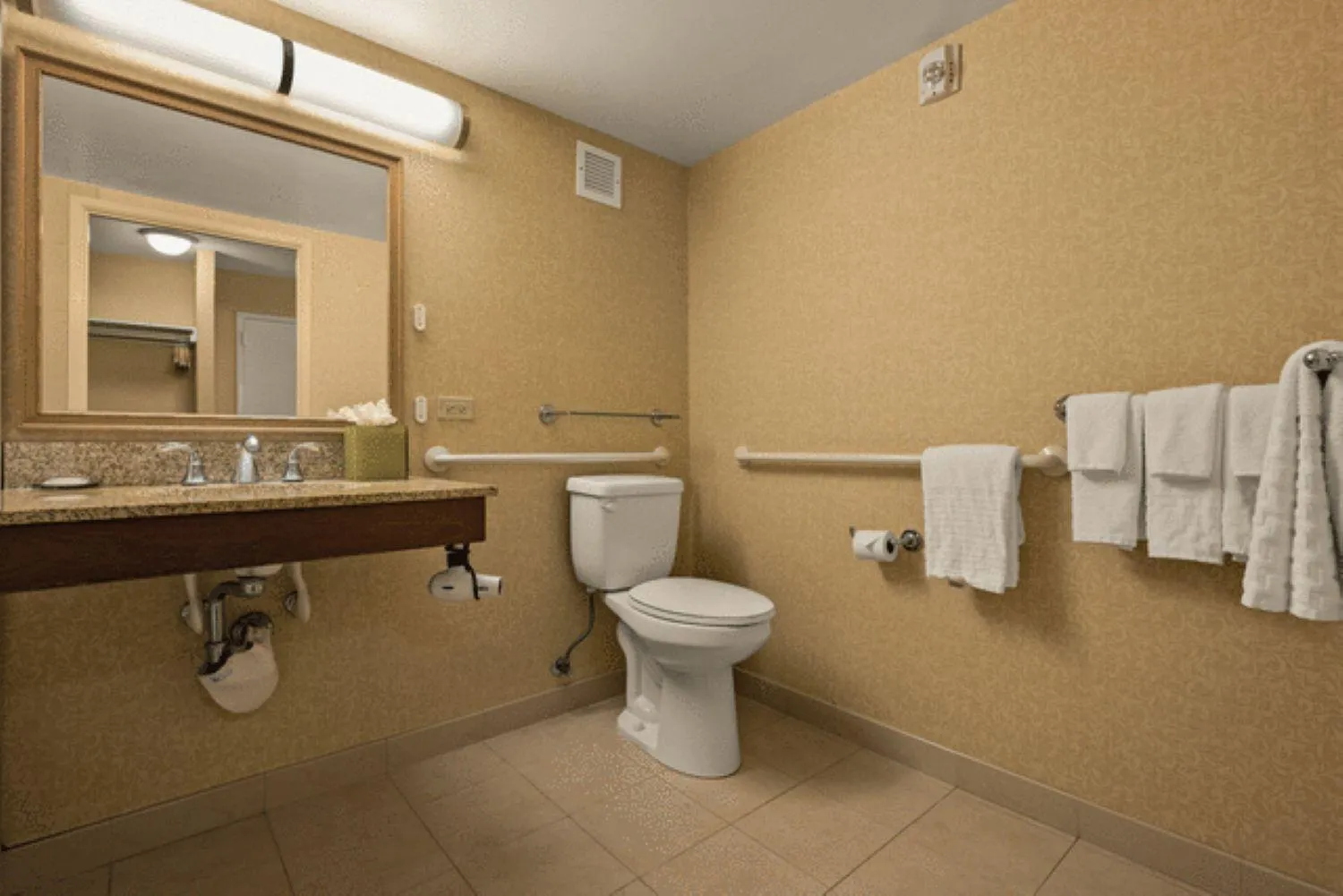 Bathroom in Airport Honolulu Hotel, Trademark Collection by Wyndham