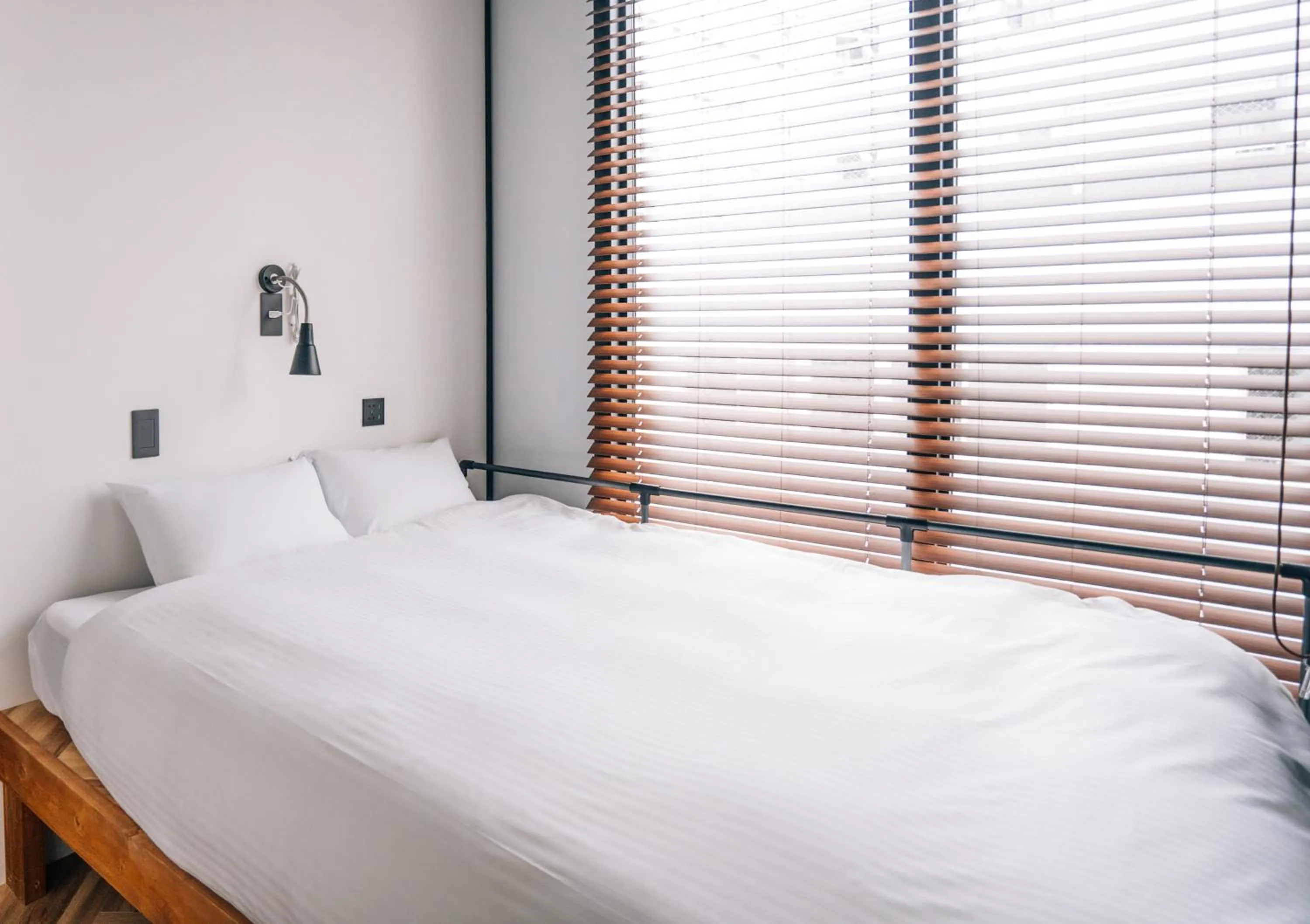 Bed in ZONK HOTEL Nakasu-Deaibashi