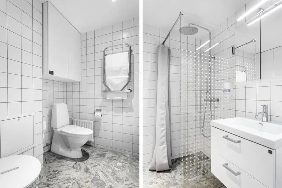 Shower in HOOM Home & Hotel Sollentuna