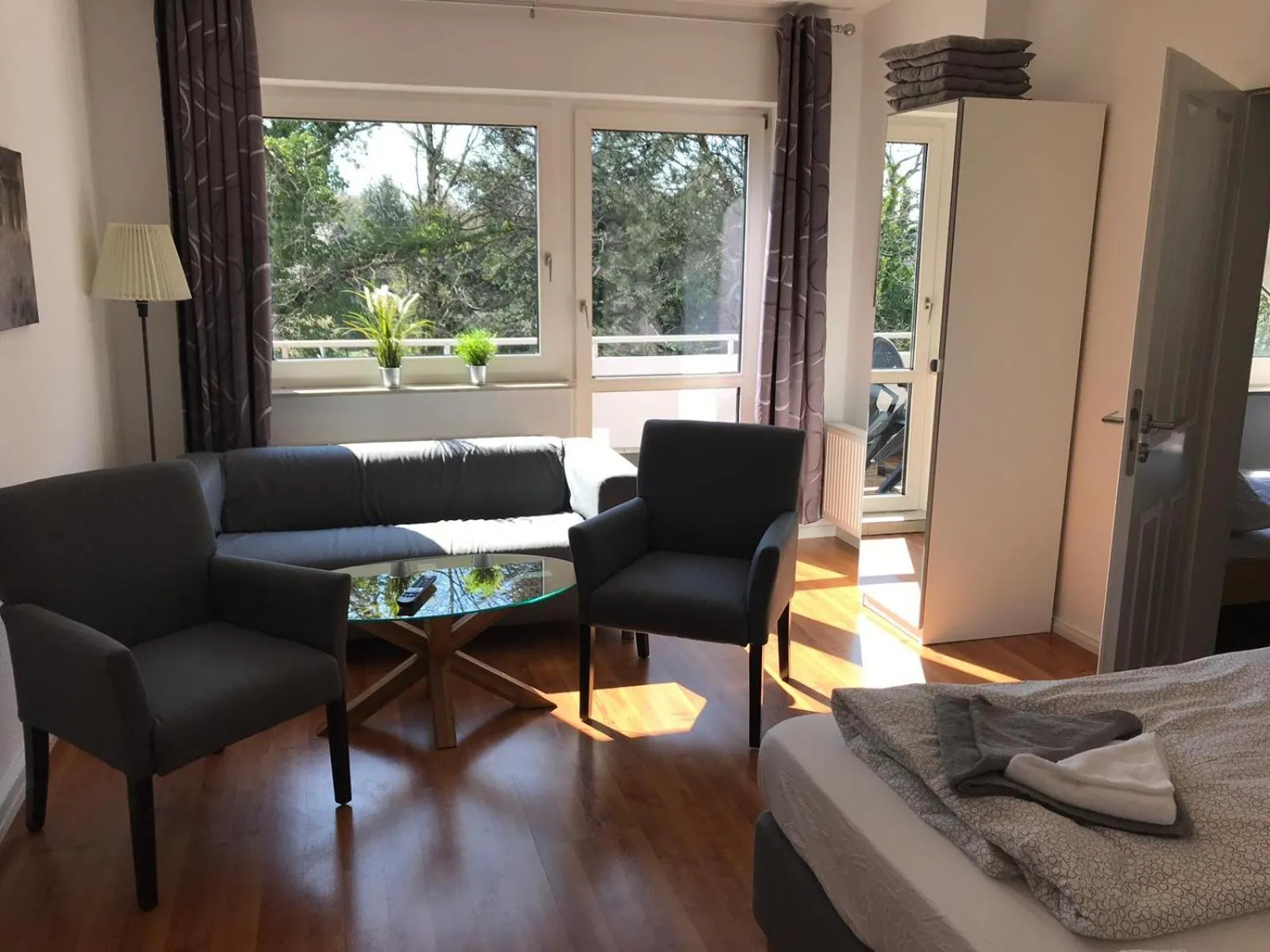 Bed in Wohnen am Wanderweg