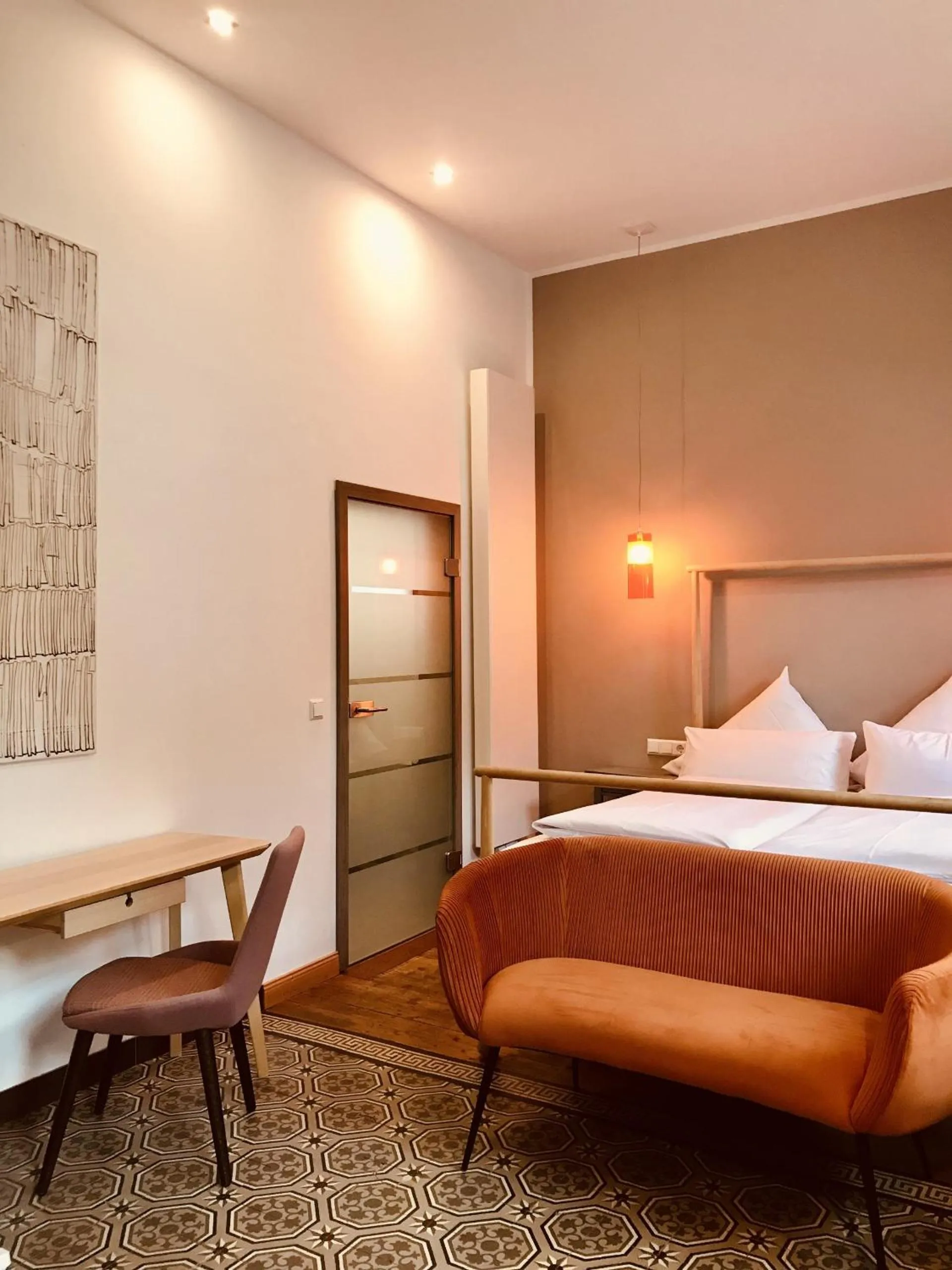 Photo of the whole room, Bed in Hotel Villa Vie Cochem