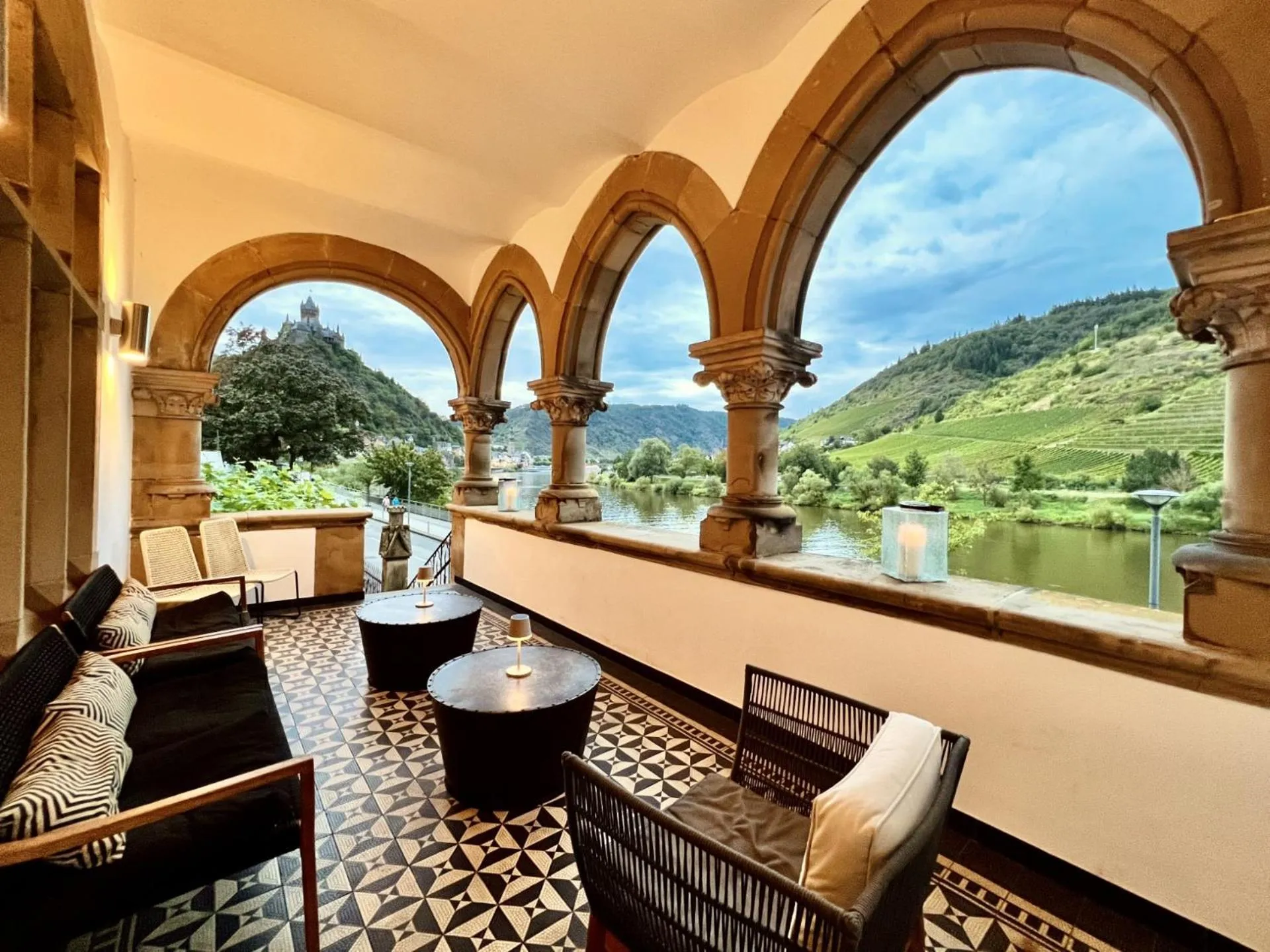 Balcony/Terrace in Hotel Villa Vie Cochem