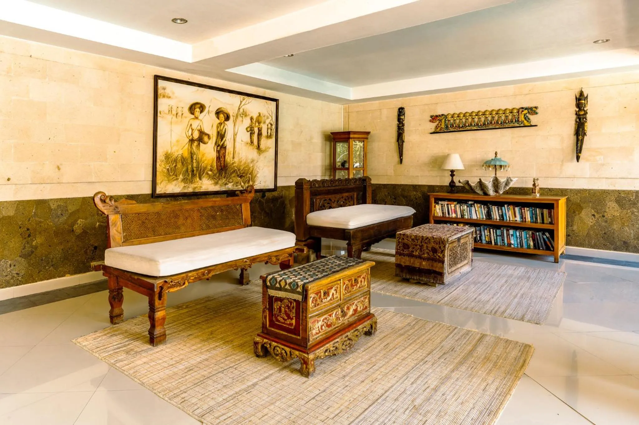 Seating area in Sri Phala Resort & Villa