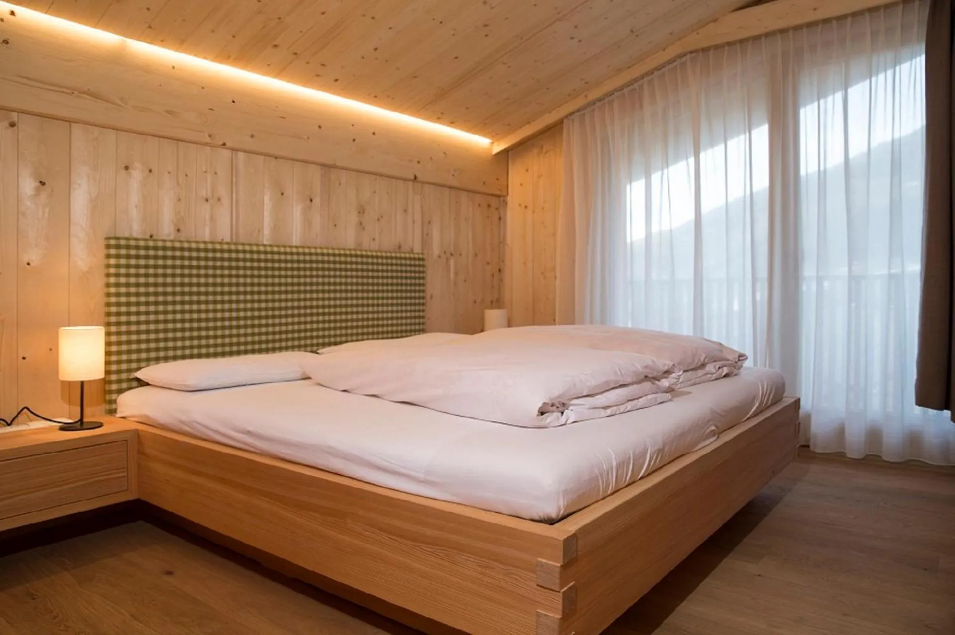 Bed in Hotel Schoenblick