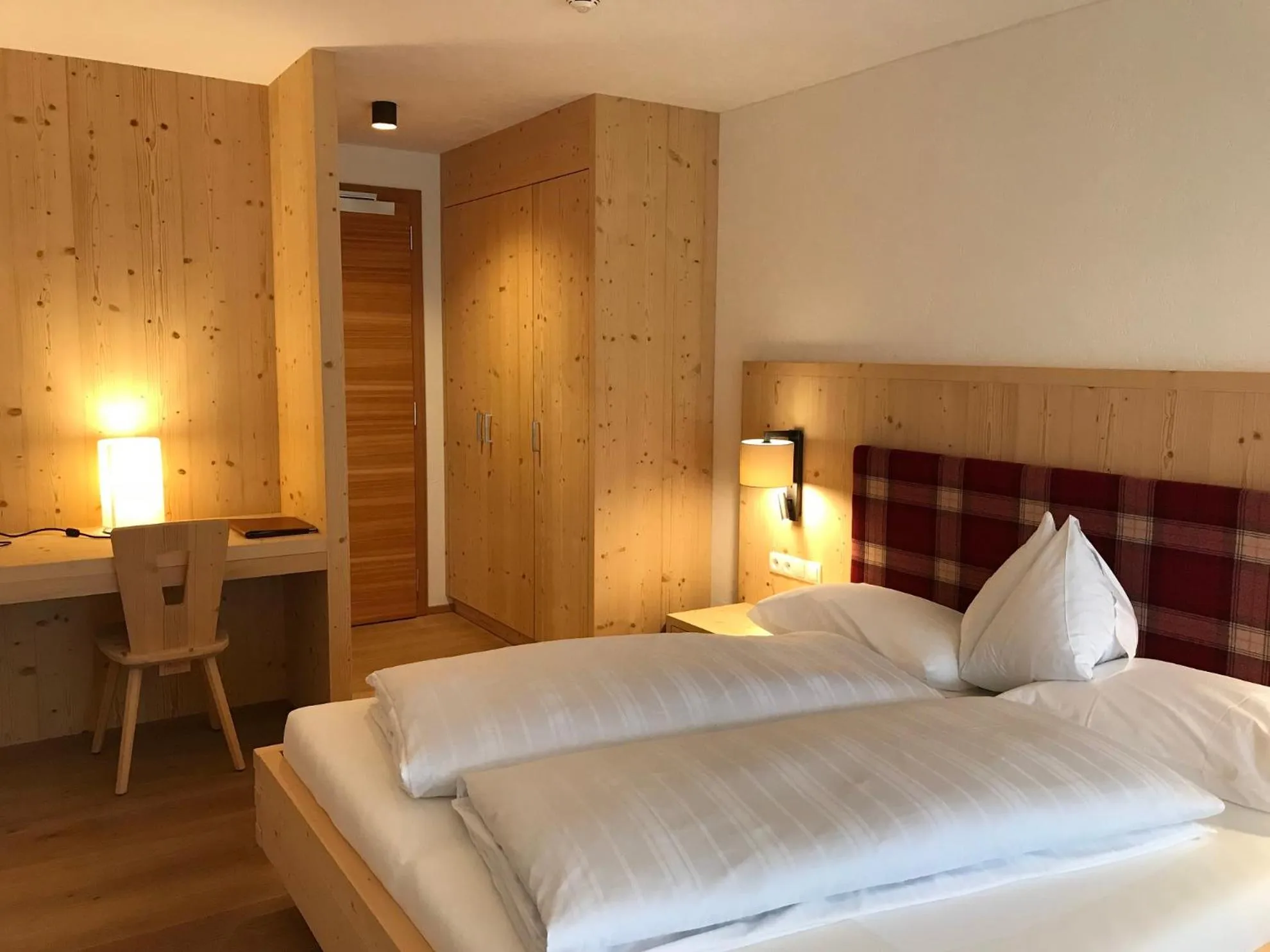 Bed in Hotel Schoenblick