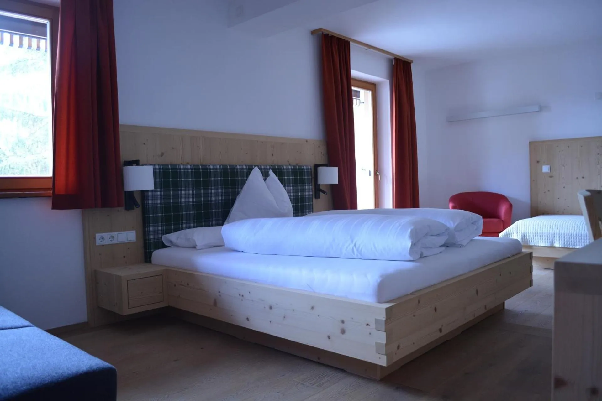Bed in Hotel Schoenblick