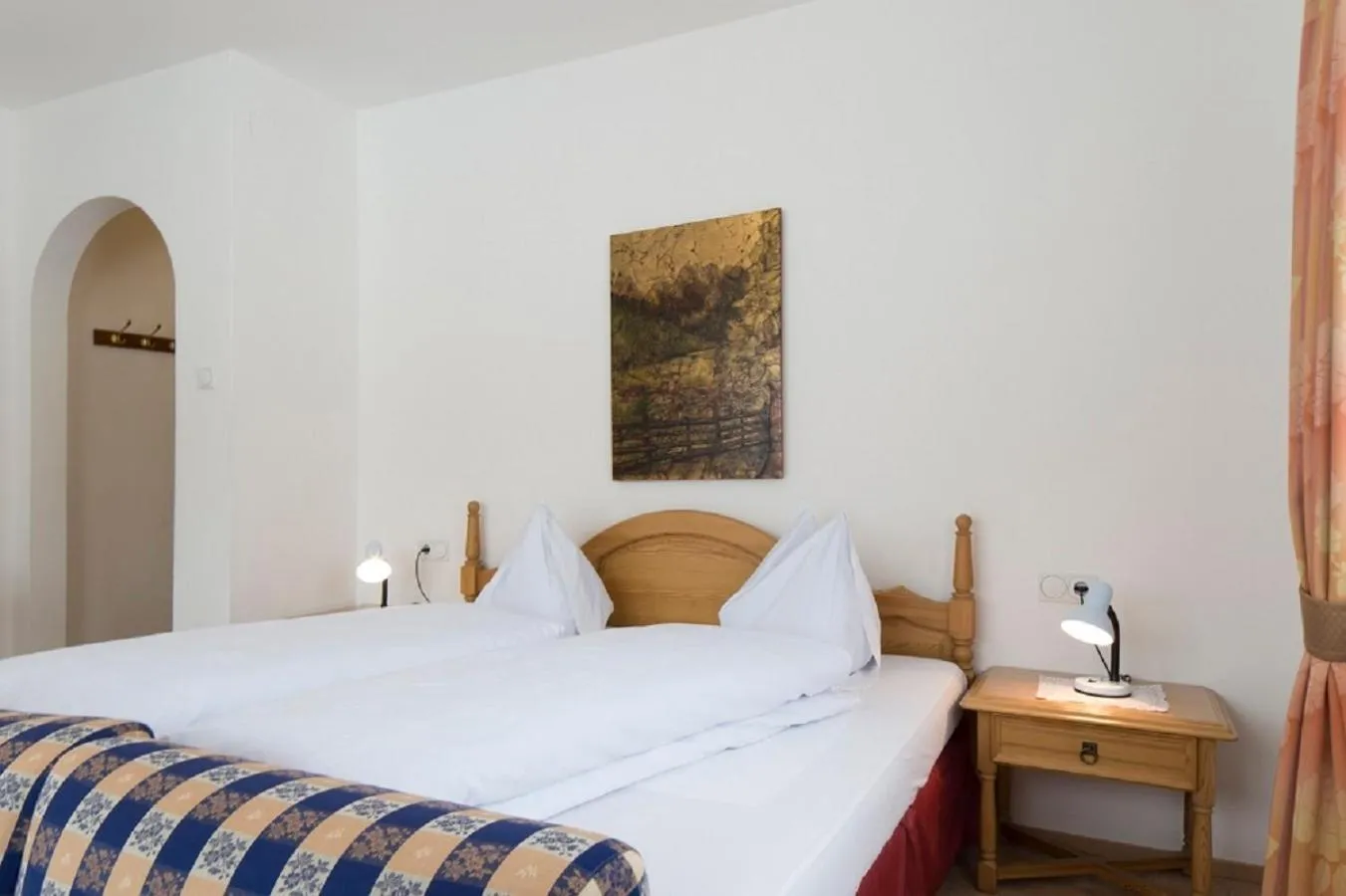 Bedroom, Bed in Hotel Schoenblick