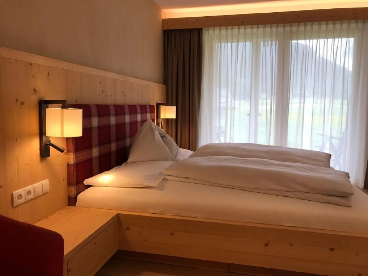 Photo of the whole room, Bed in Hotel Schoenblick