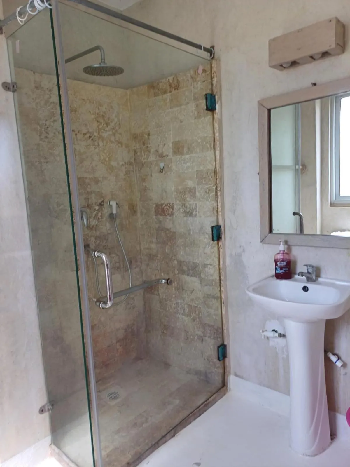 Shower in Aqua Resort