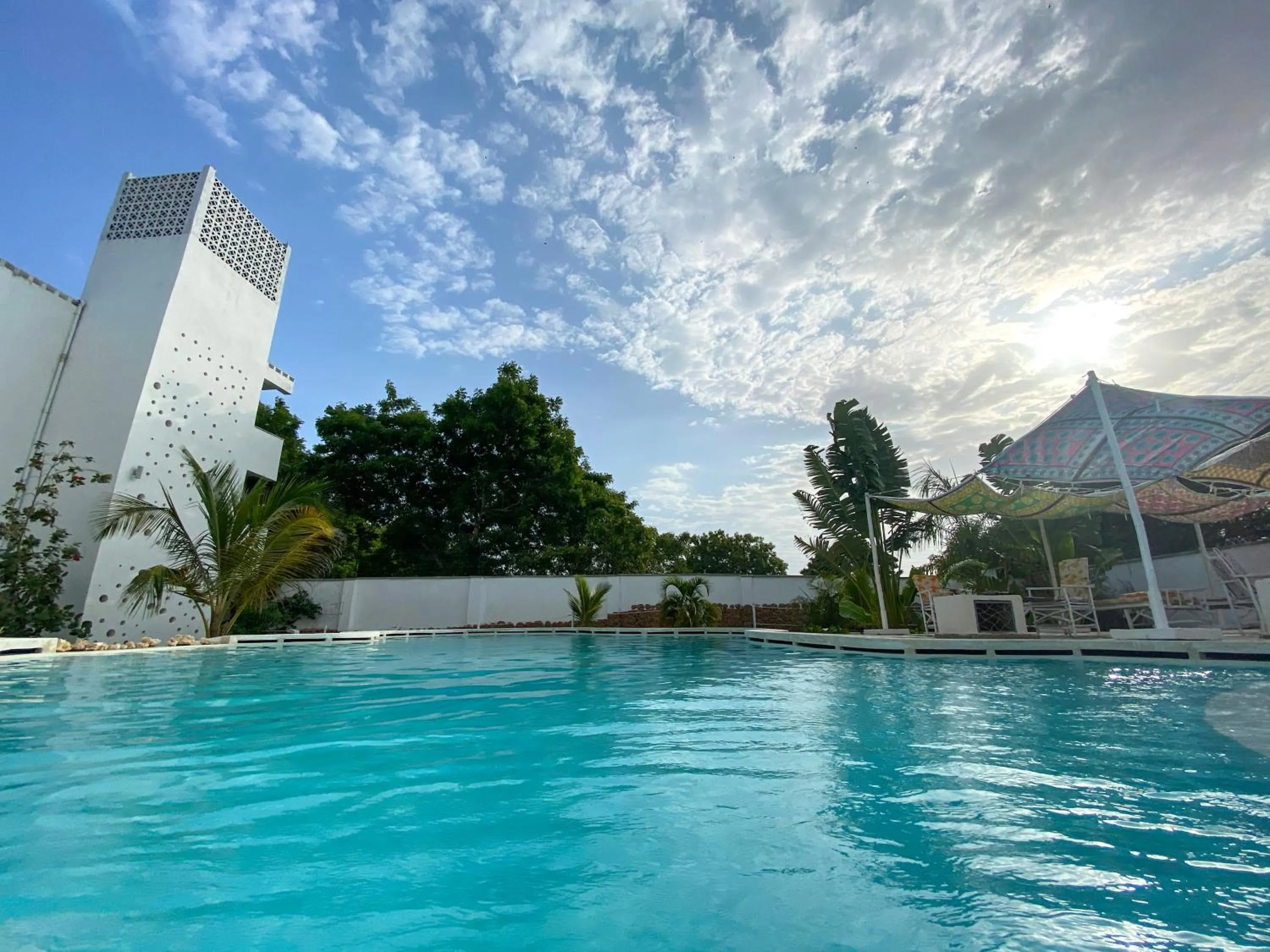 Swimming pool in Aqua Resort