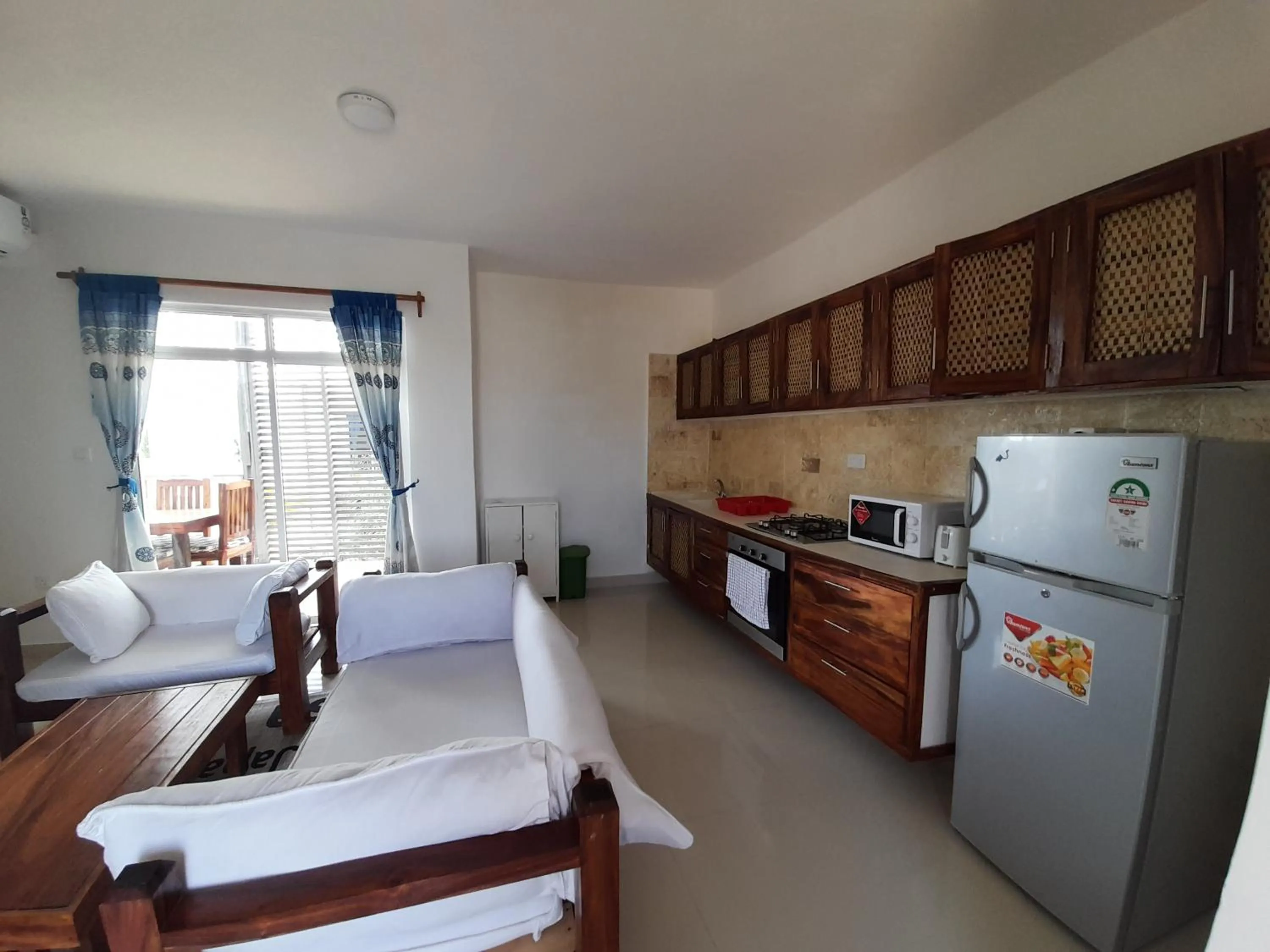 Kitchen or kitchenette in Aqua Resort