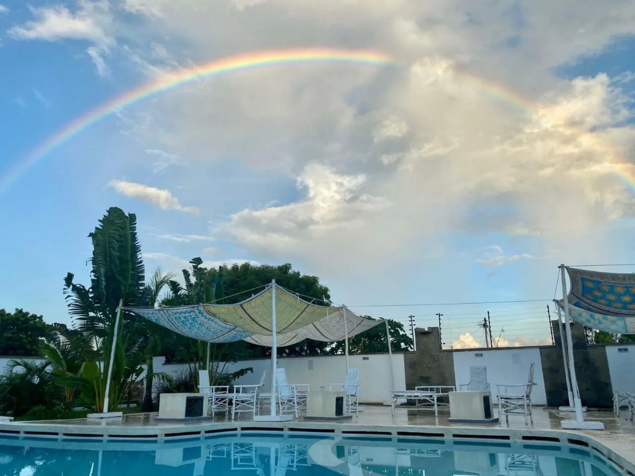 Swimming pool in Aqua Resort