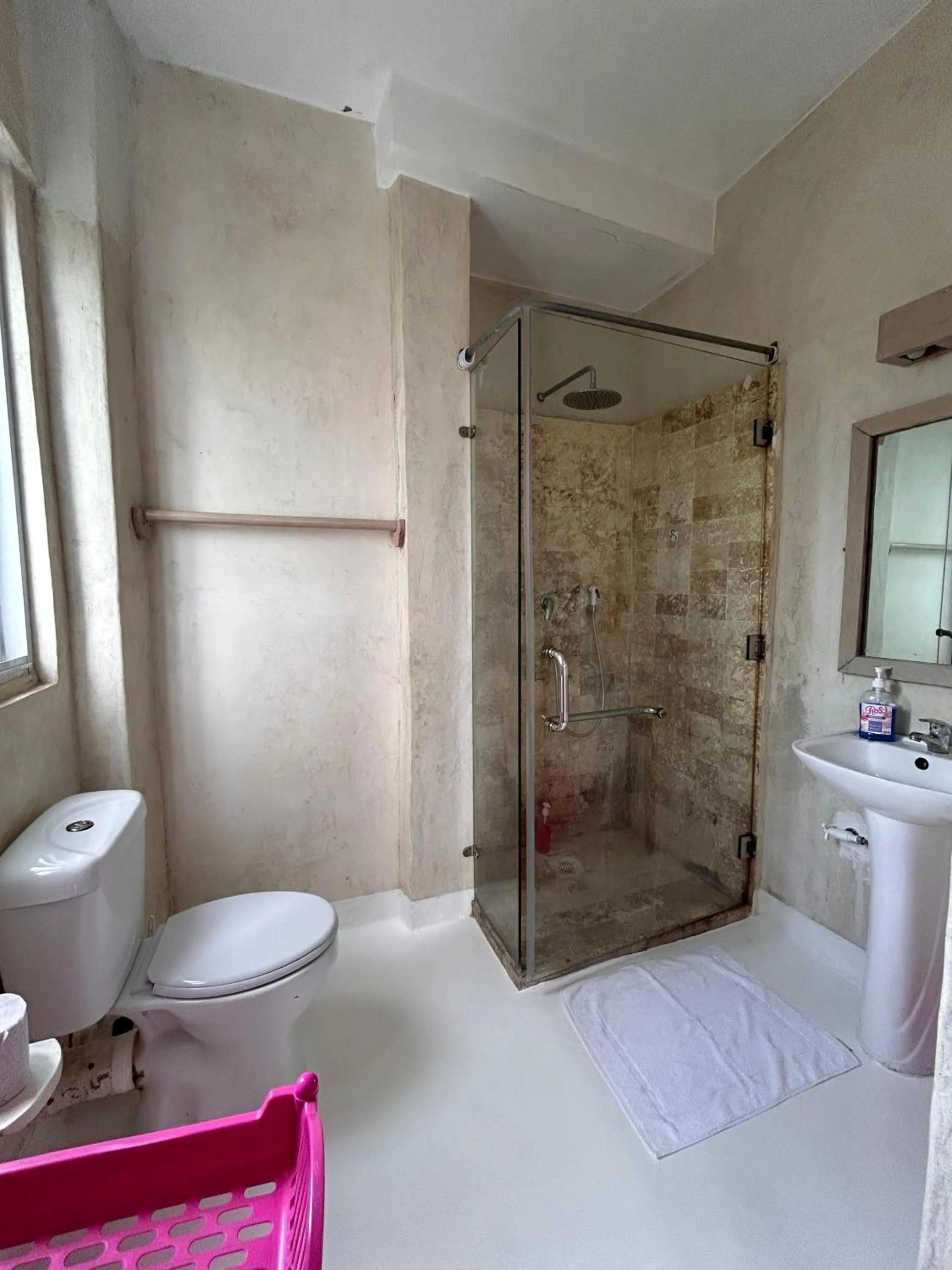 Shower in Aqua Resort