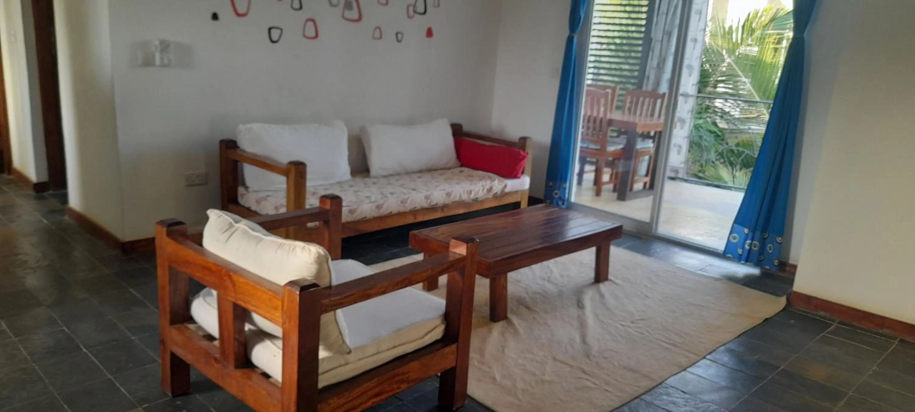 Seating area in Aqua Resort