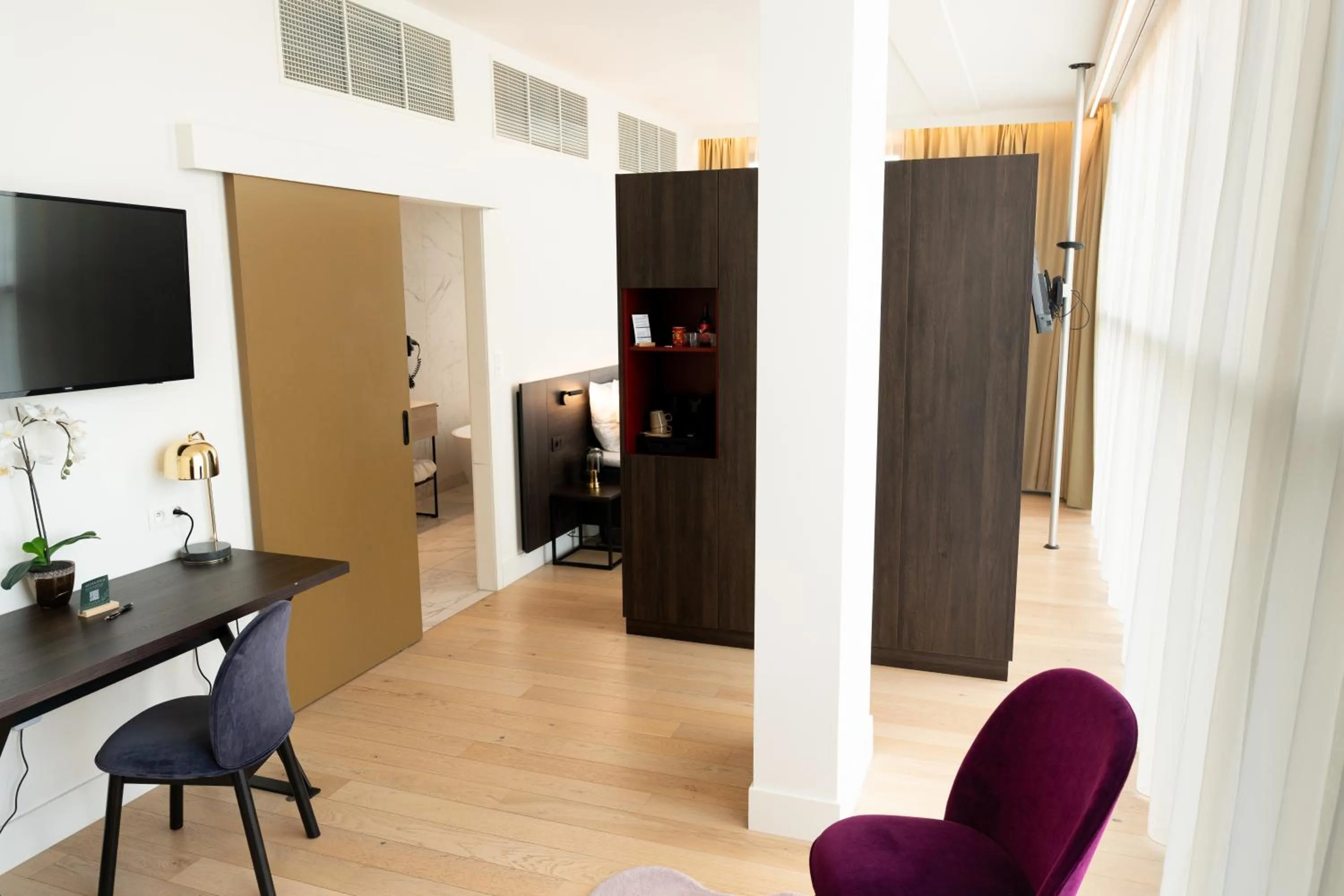 Seating area in Corsendonk Turnova