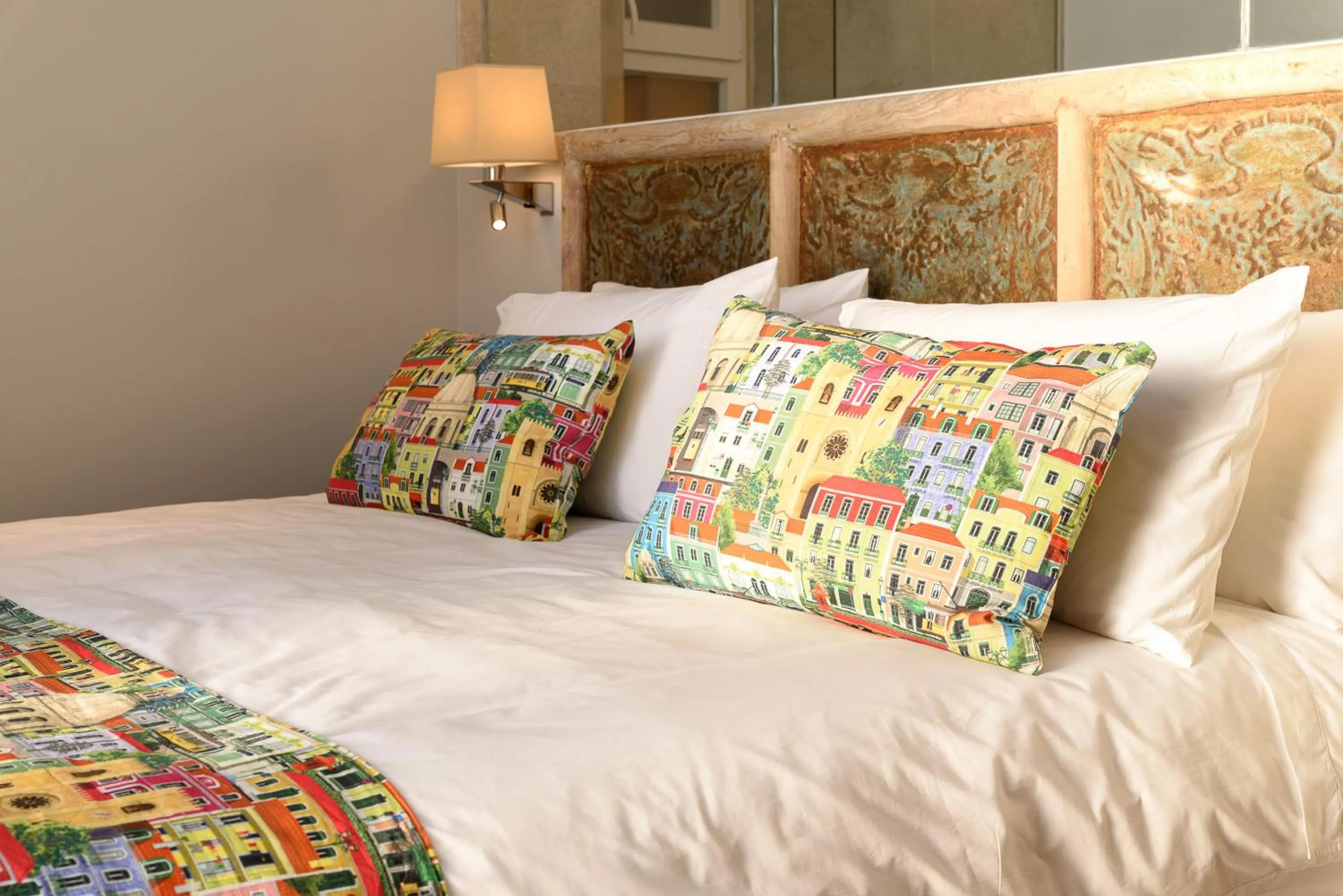 Bed in Sitio dos Cavaleiros Daily Serviced Apartments