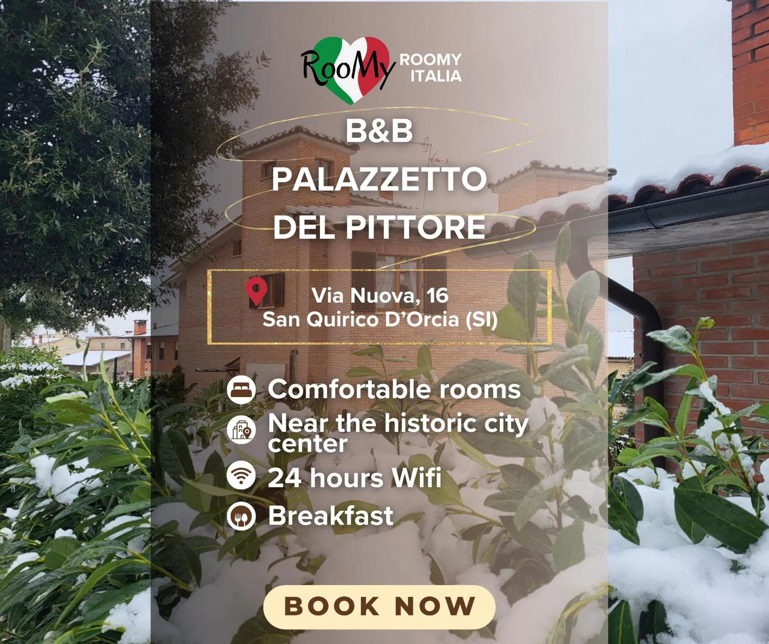 Logo/Certificate/Sign in Palazzetto del Pittore in San Quirico d'Orcia