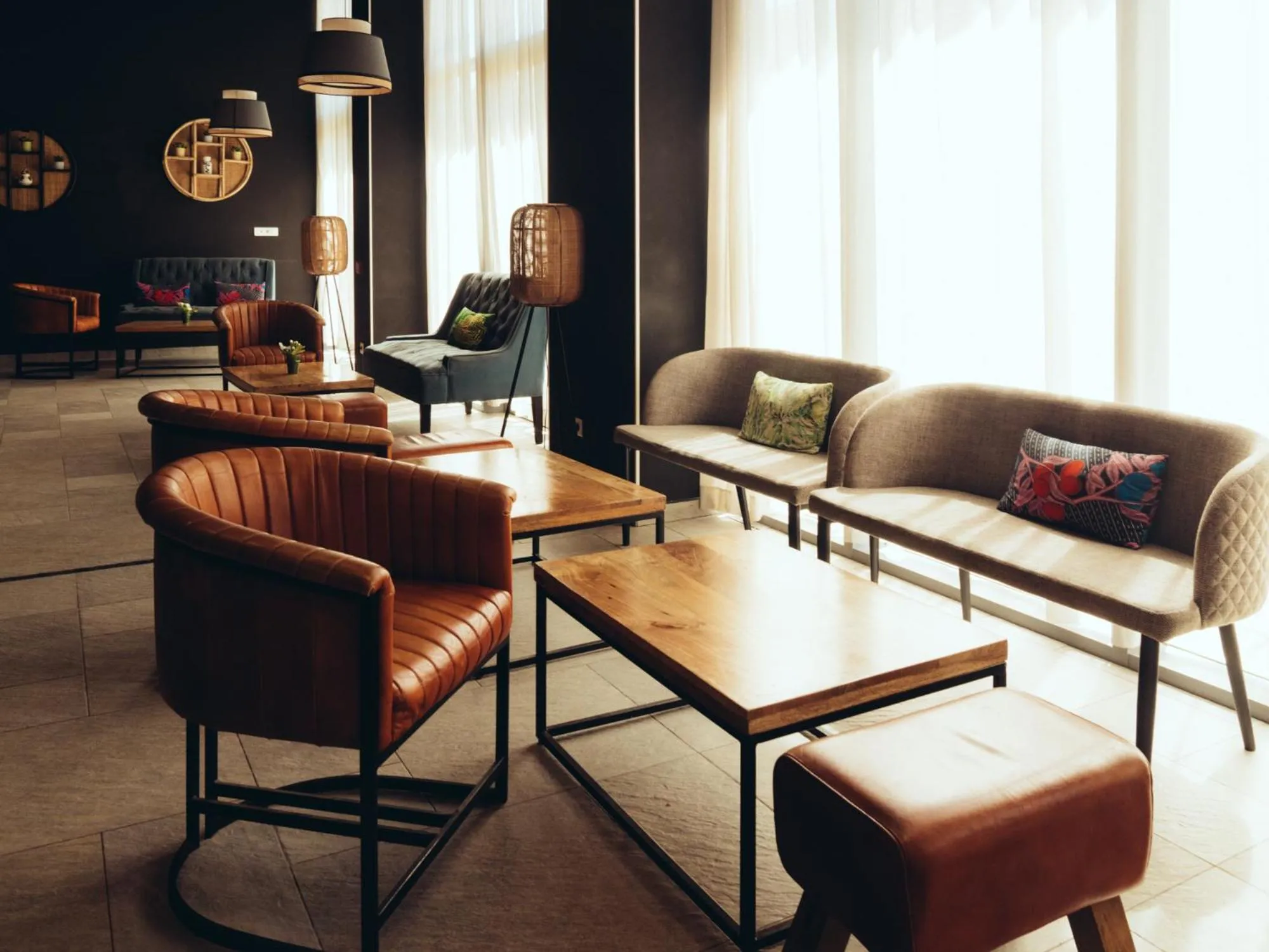 Living room in ONOMO Airport Casablanca