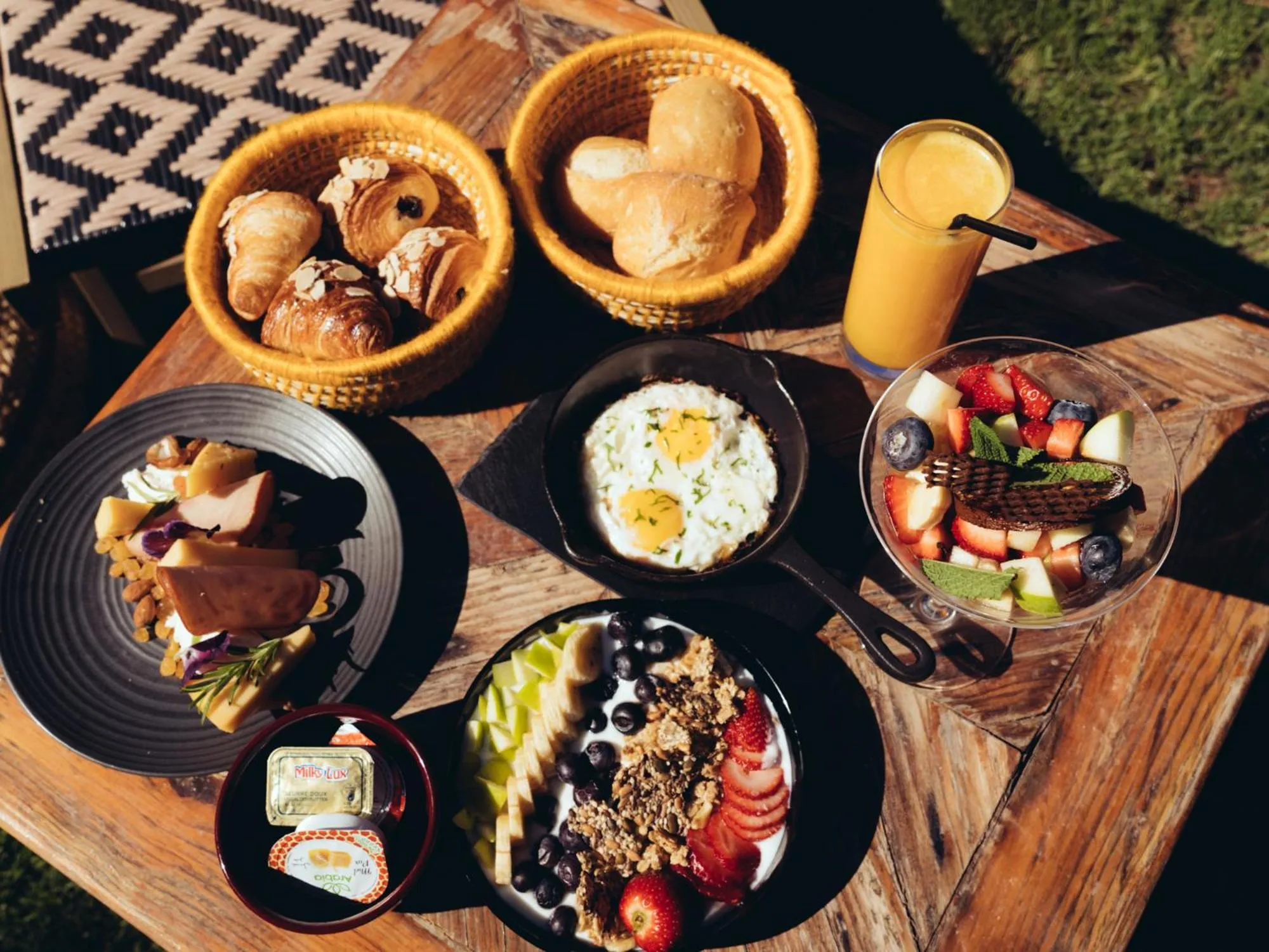 Continental breakfast in ONOMO Airport Casablanca