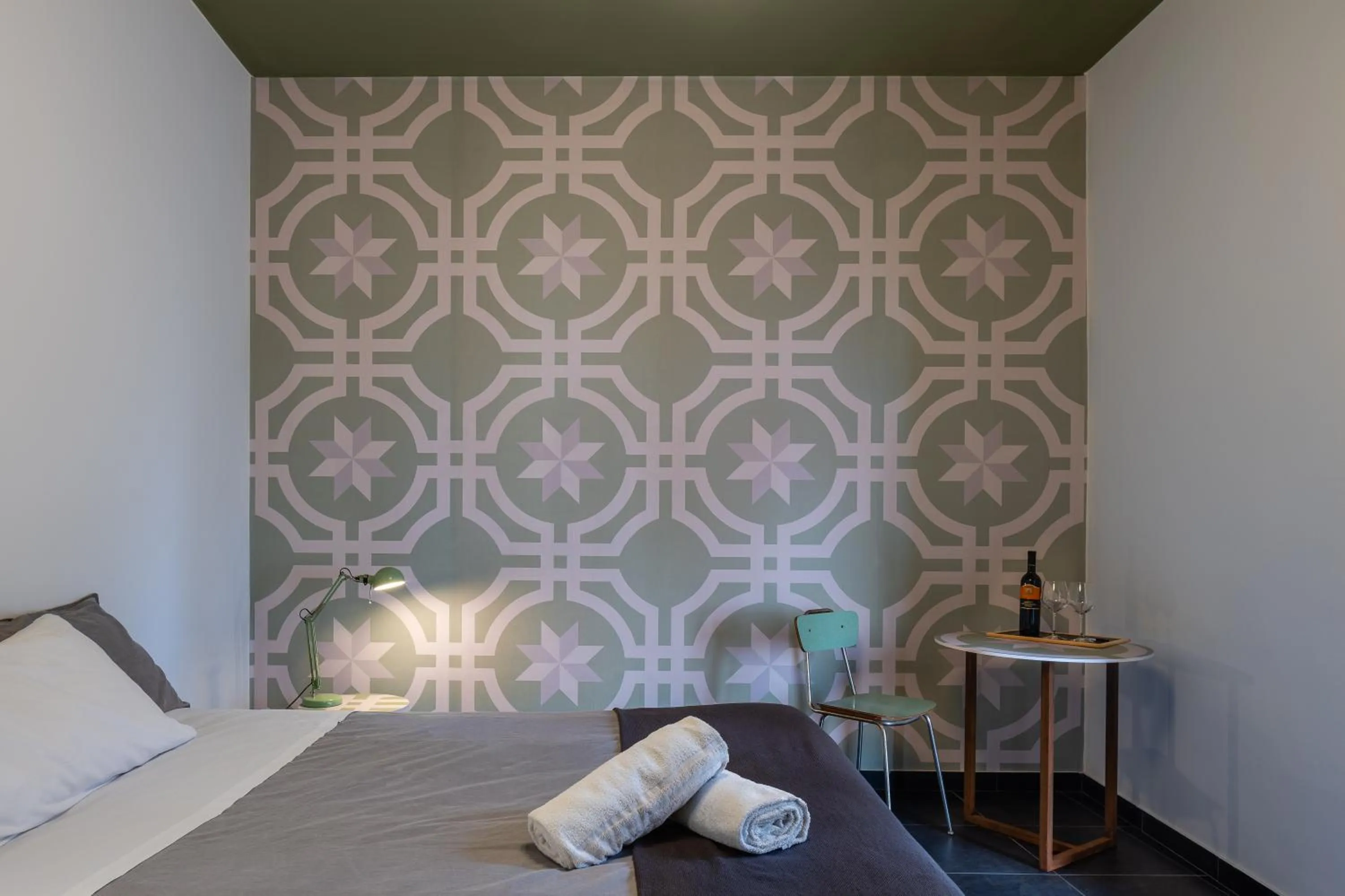 Bed in WelcHome - guest accomodation