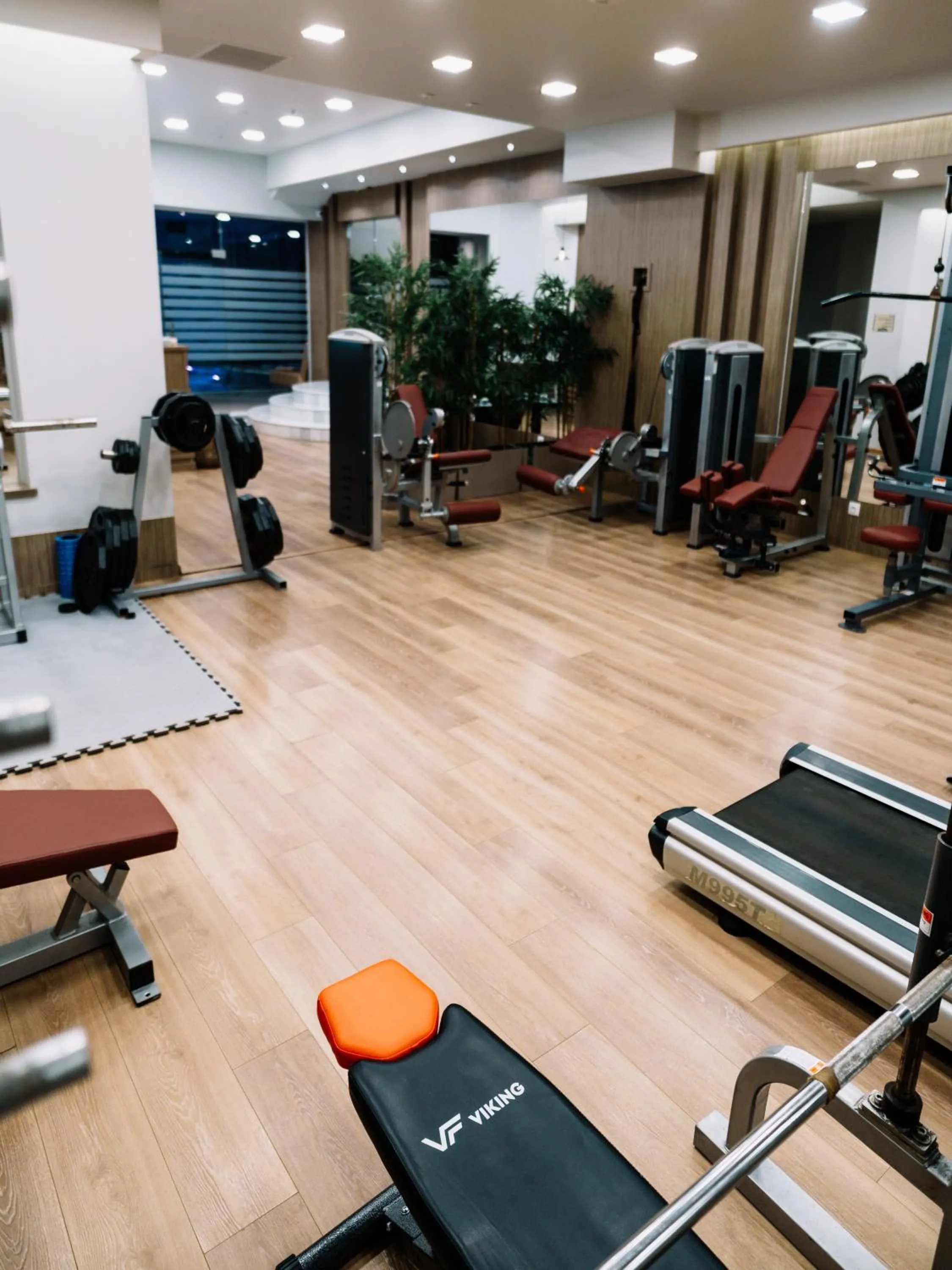 Fitness centre/facilities in Pantelidis Hotel & Spa