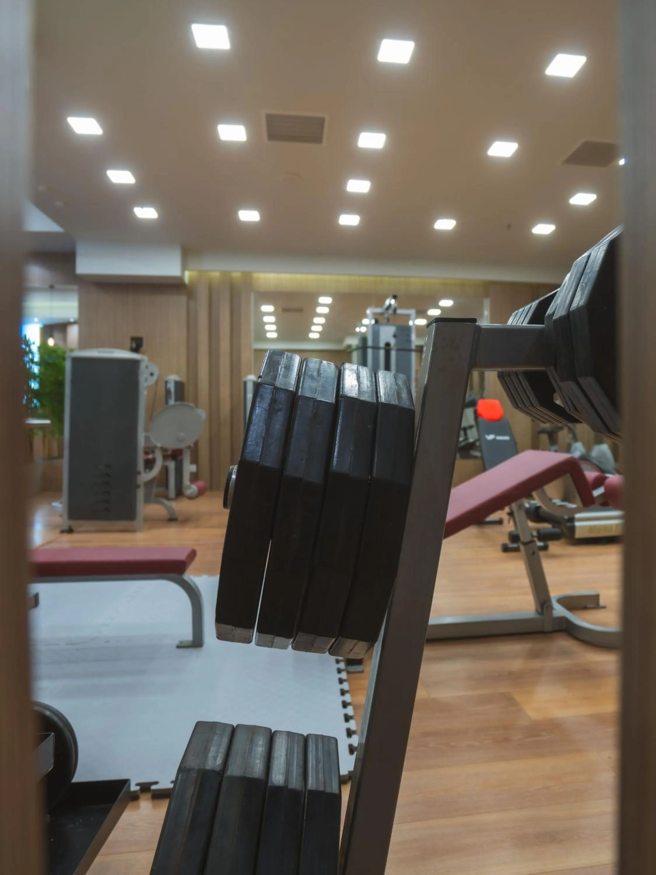 Fitness centre/facilities in Pantelidis Hotel & Spa